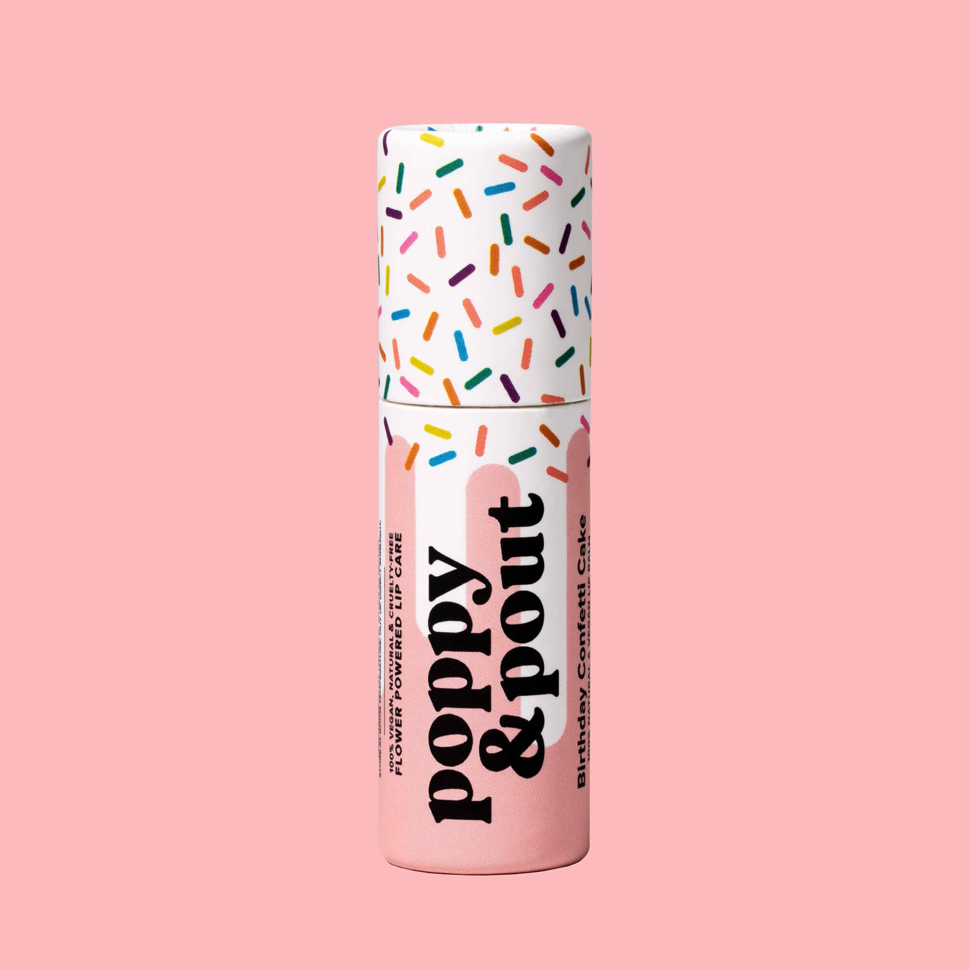 Lip Balm, Birthday Confetti Cake, Pink - Image 8