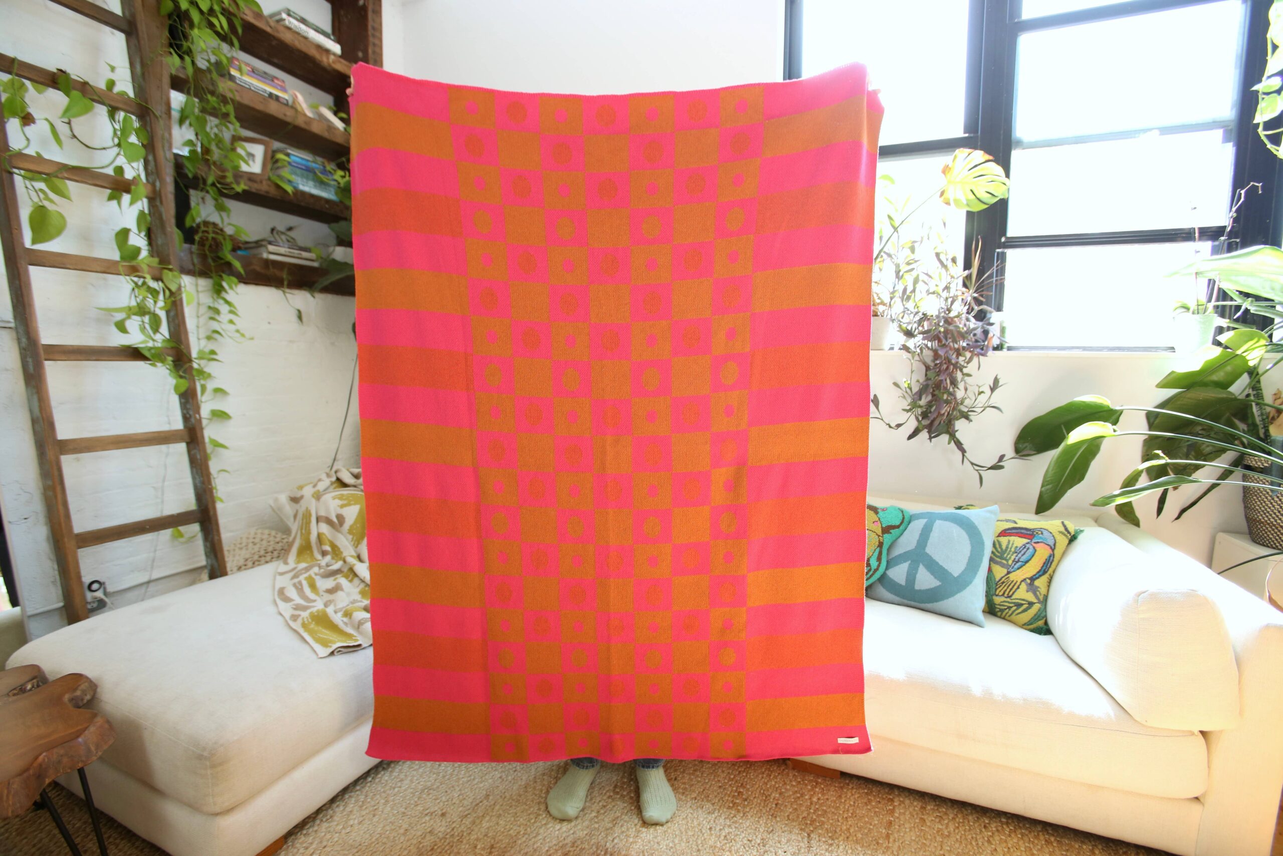 Calhoun & Co. - Checkmate Knit Blanket - Image 2