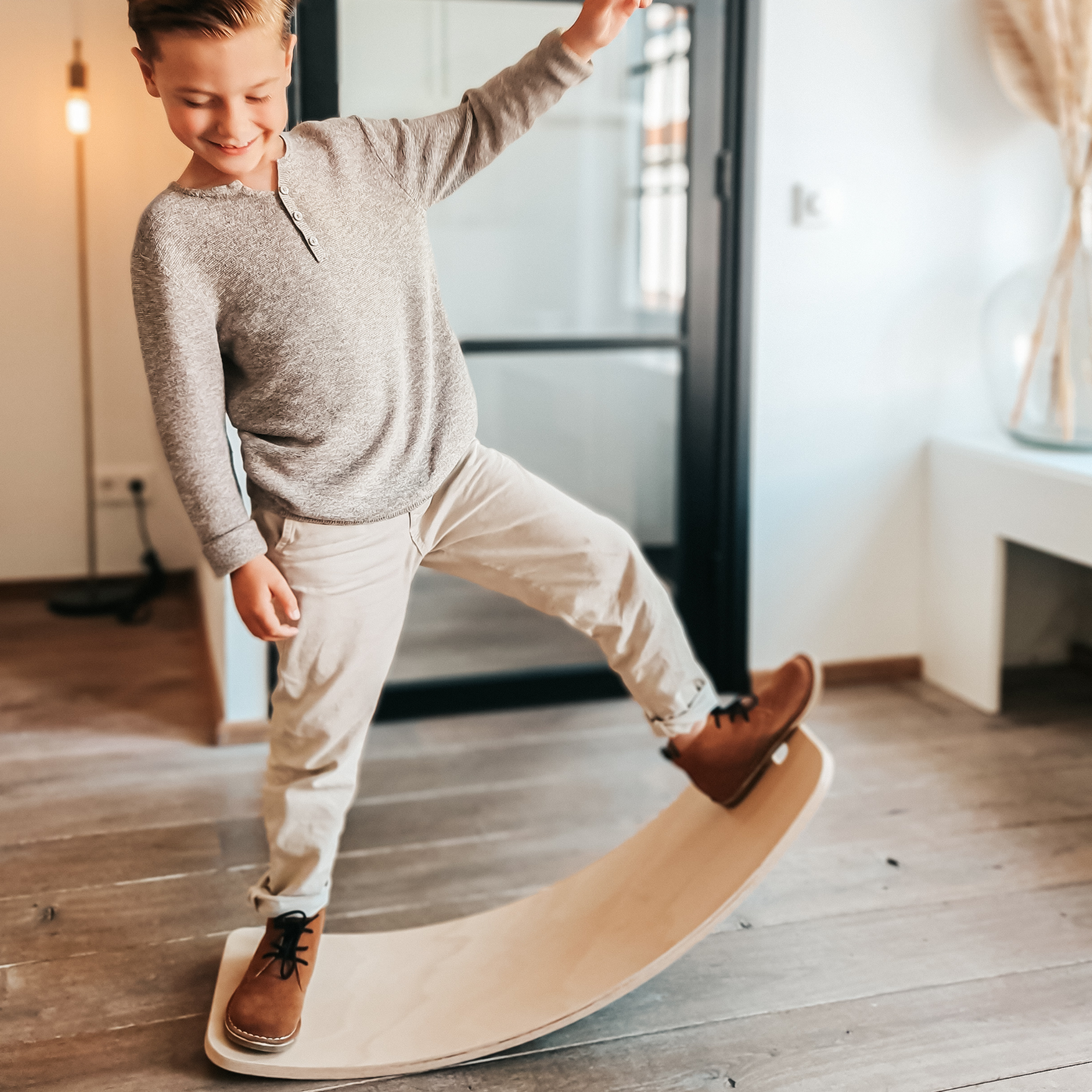 Curve Lab - Major Arc Wooden Balance Board for Kids - Image 3