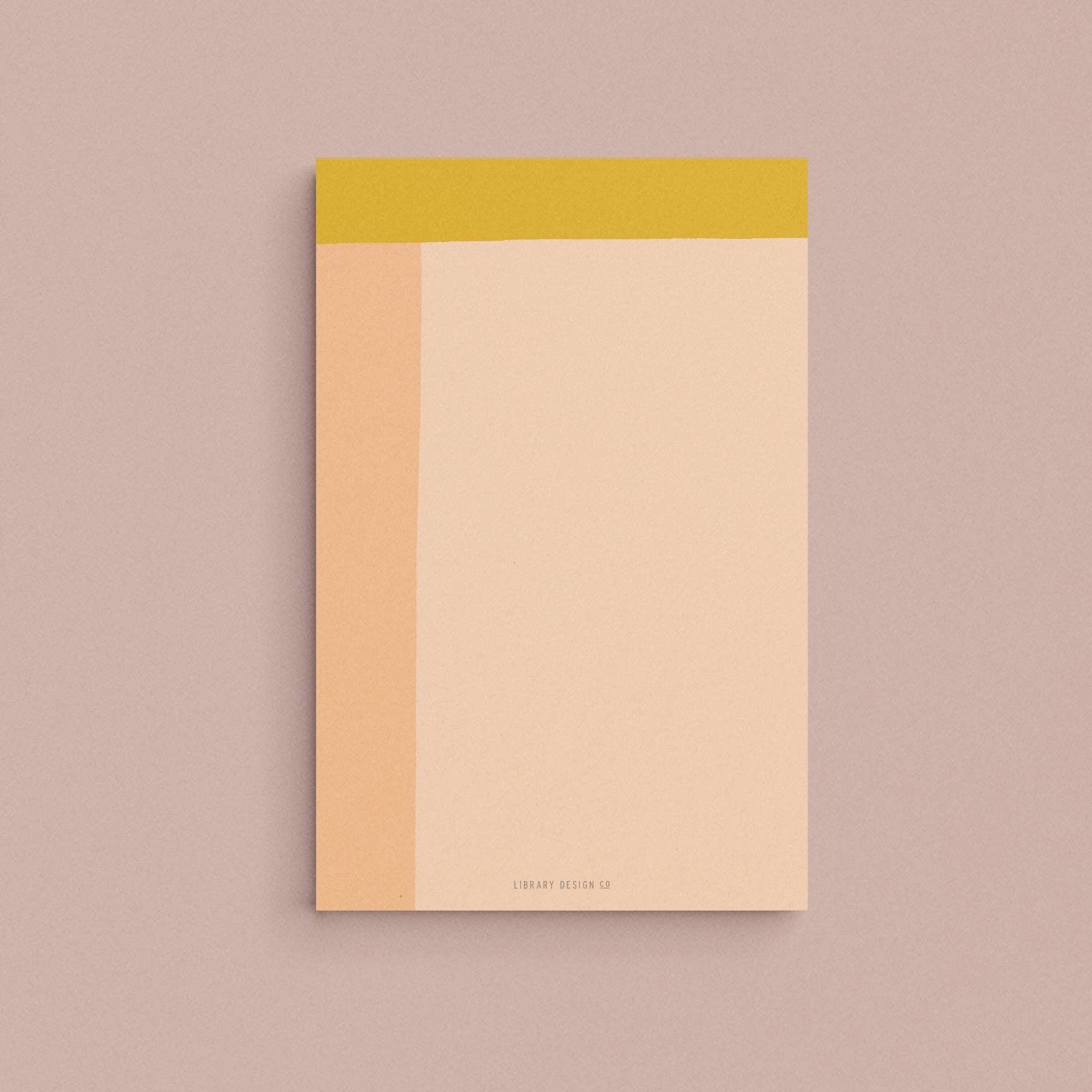 Library Design Co. - Small Legal Pad Pink
