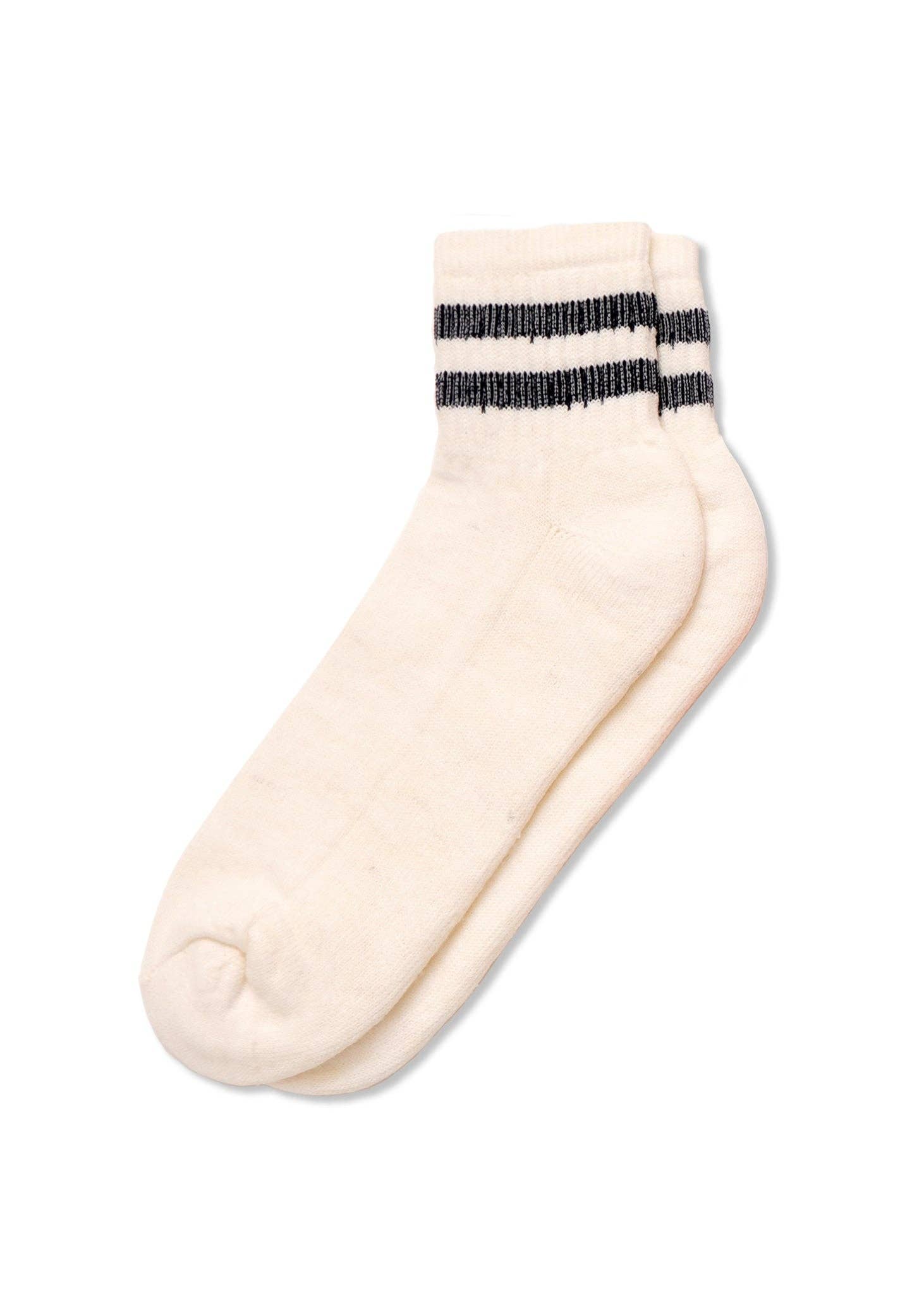 Merino Activity Quarter Crew: Natural, One Size