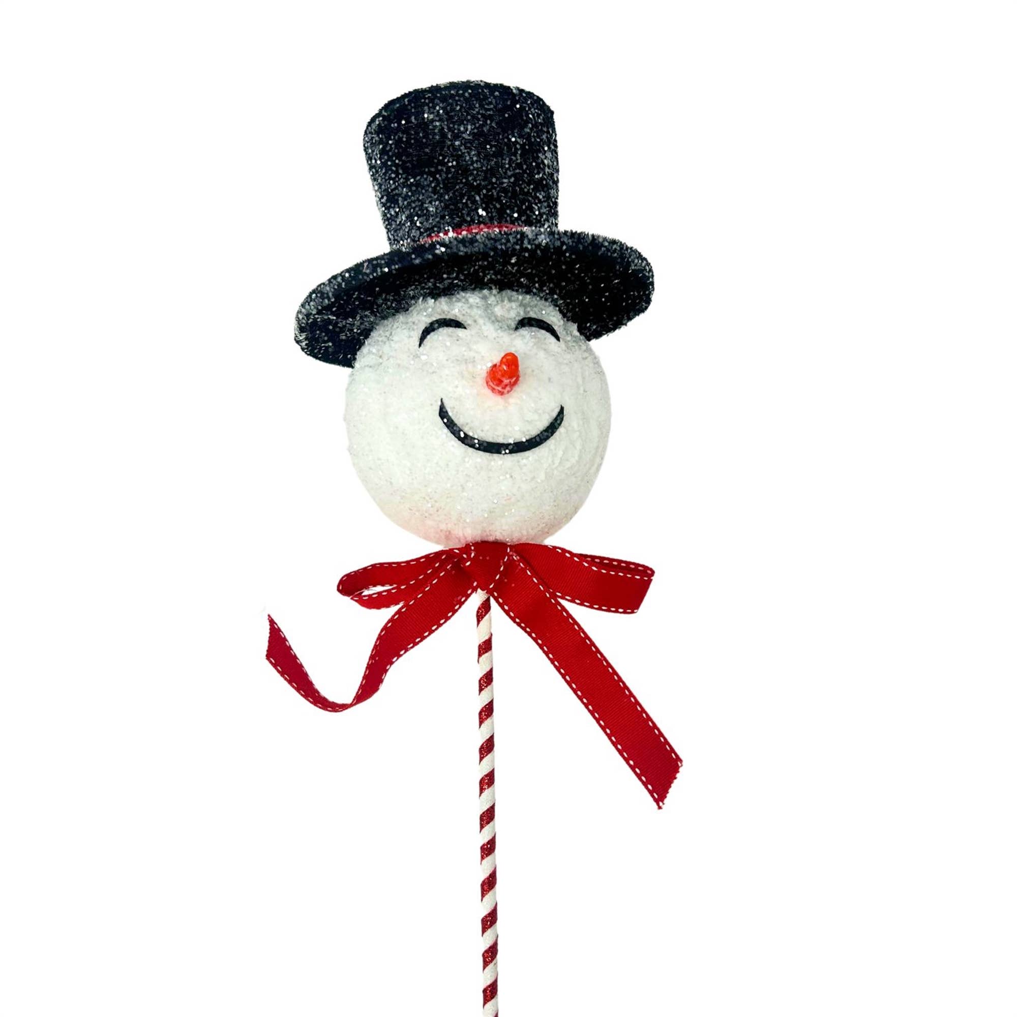 Smiling Snowman Pick 23.5”