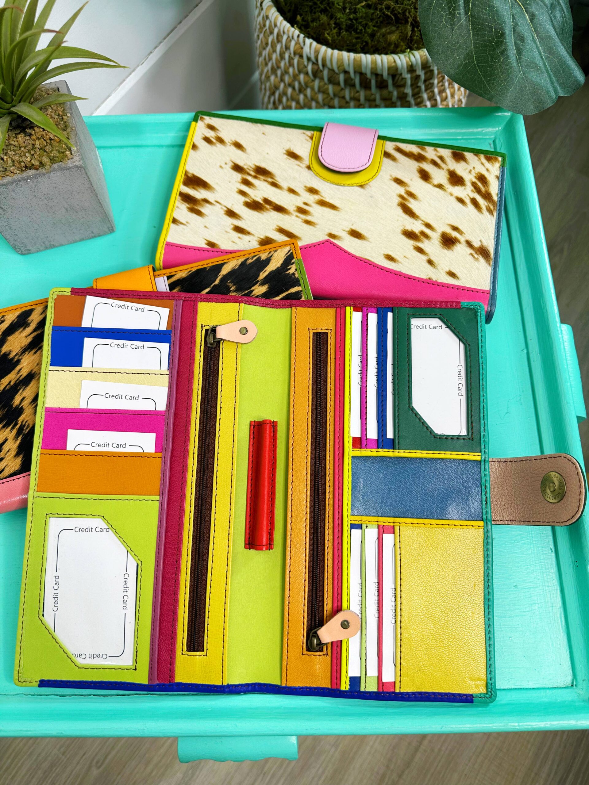 Leather Travel Wallet - Image 2