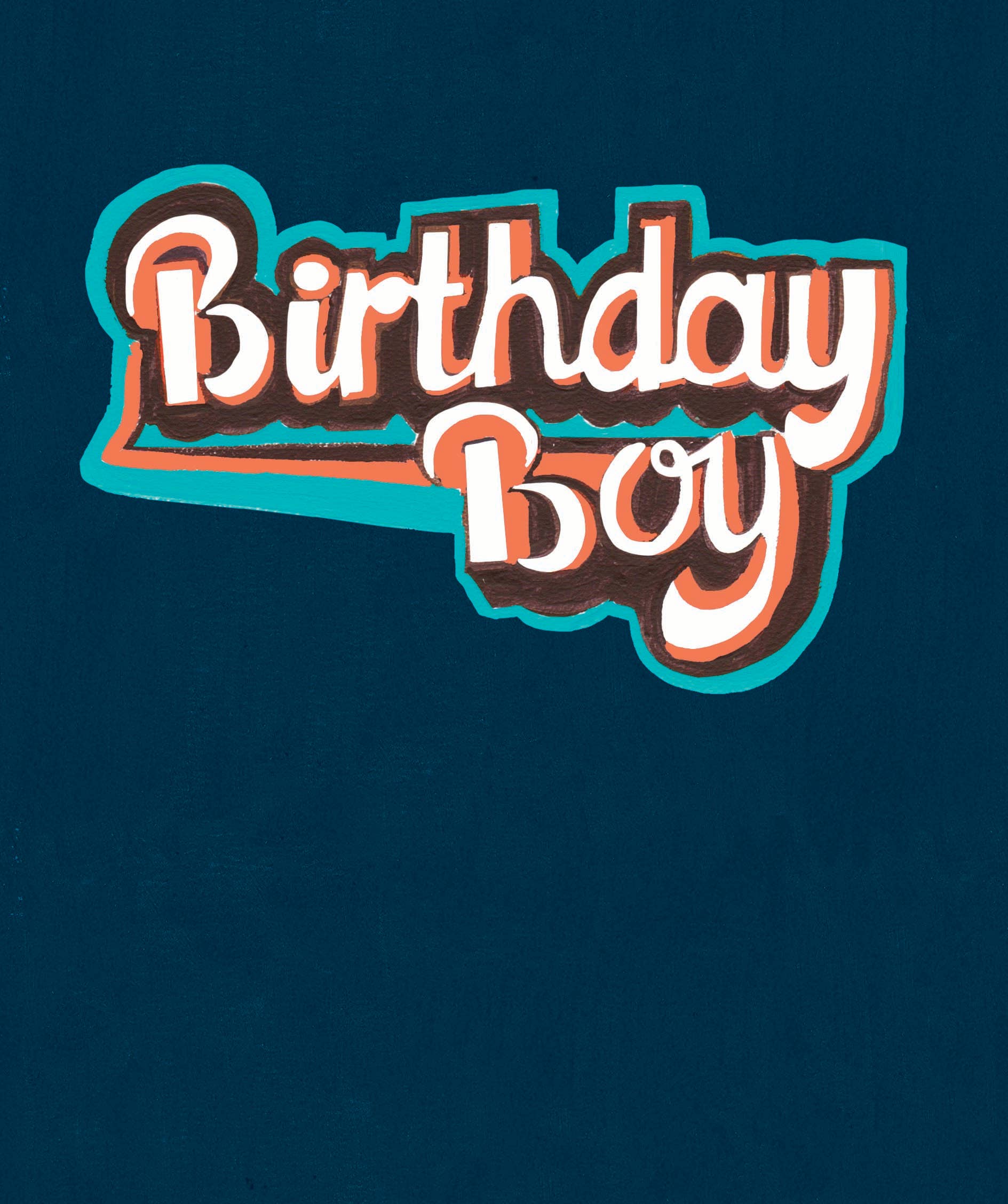 Paper Salad - Birthday Boy