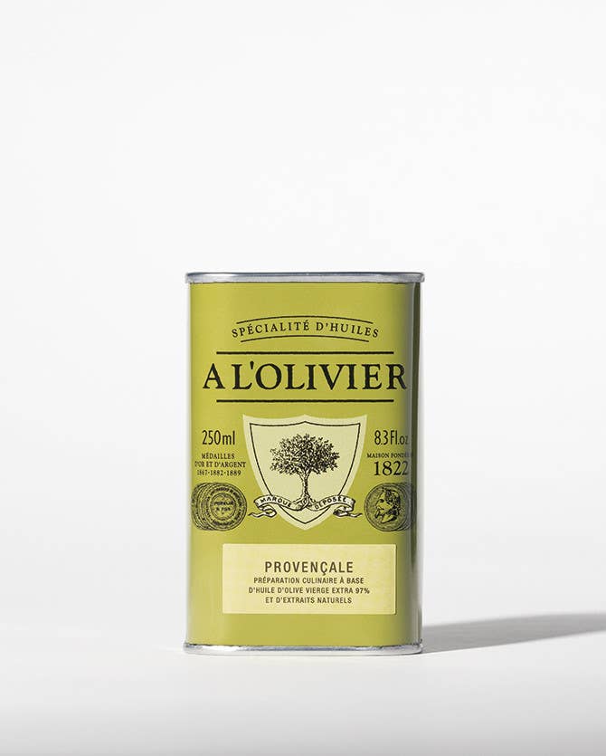 Gourmet Food Solutions, Inc. - Herbs de Provence Aromatic Olive Oil, A L'Olivier 250ml tin