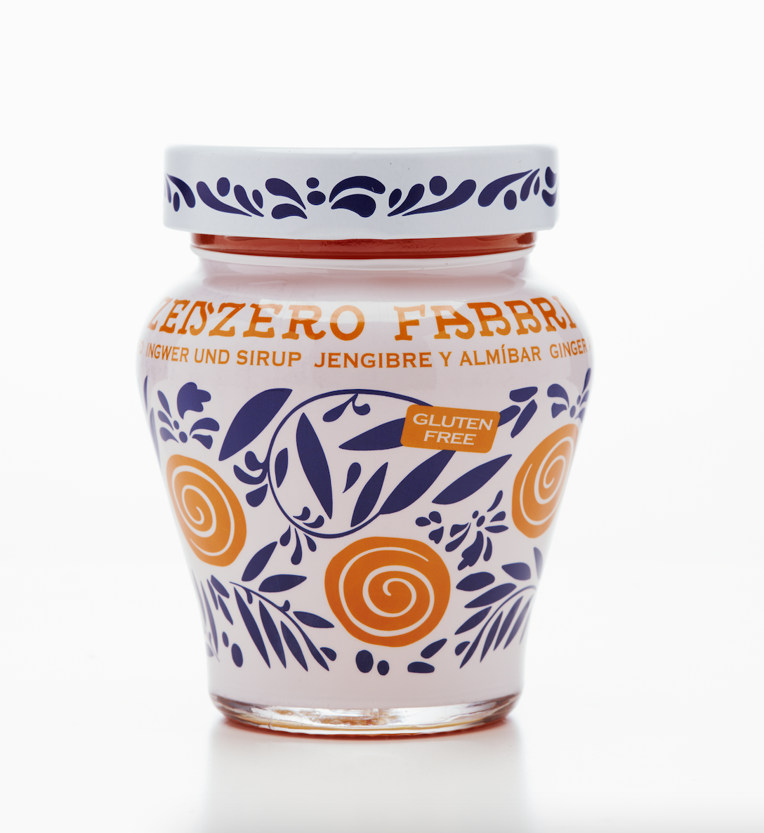 Gourmet Food Solutions, Inc. - Candied Ginger in Syrup - Fabbri 230g glass jar