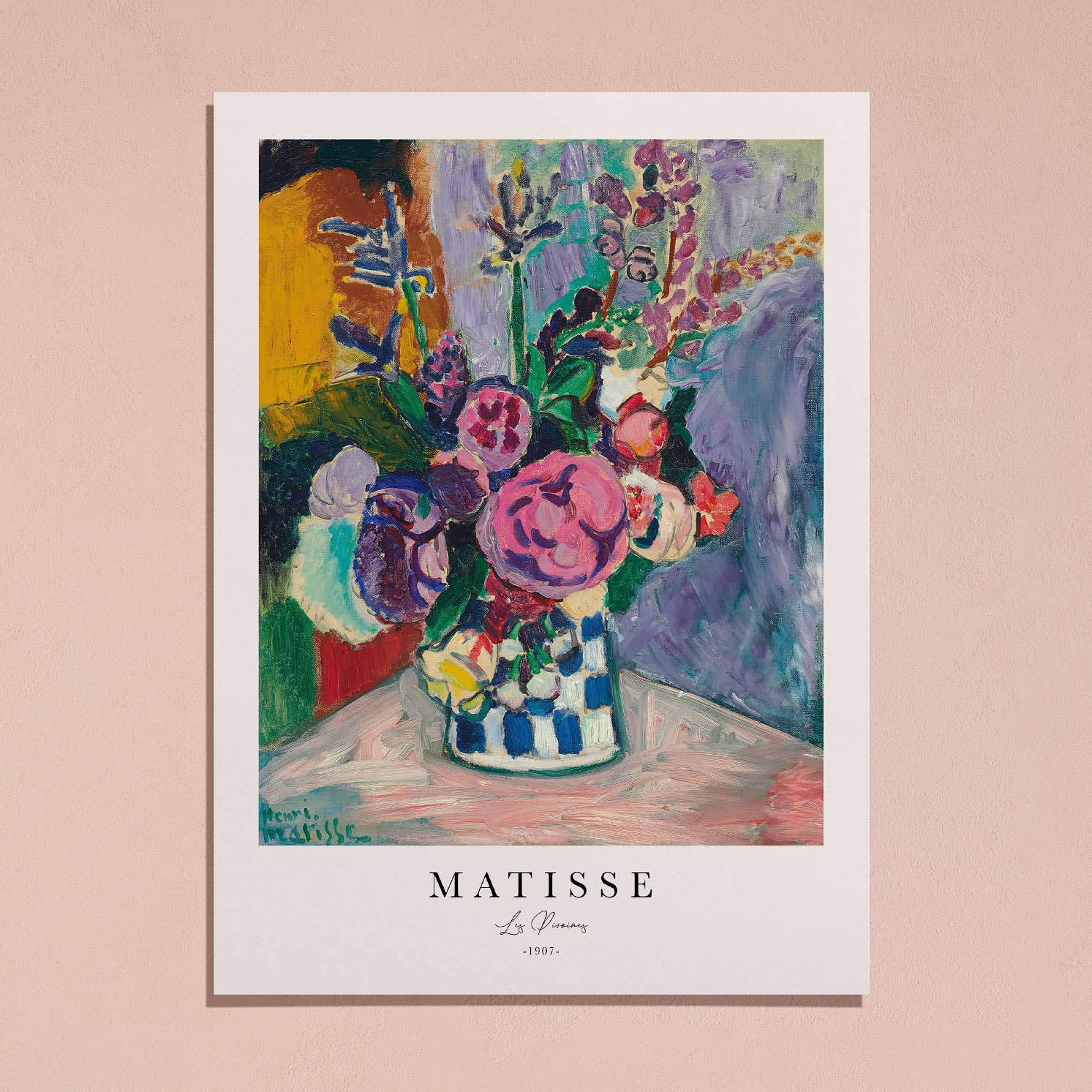 Sugar & Canvas - Henri Matisse Les Pivoines 1907 Art Print M150 - Image 2