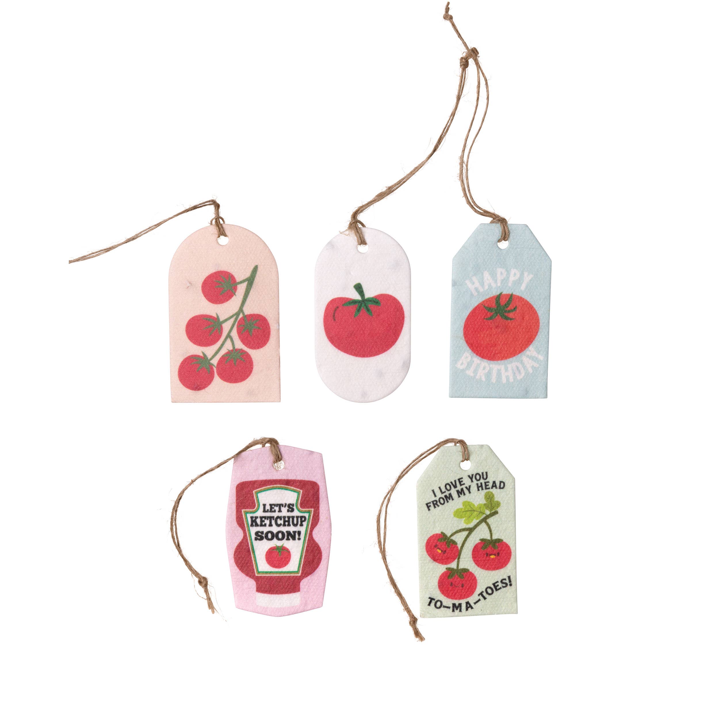 Plantable Seed Gift Tags - Vintage Seed Design, 5 Gift Tags: Lavender - Image 5