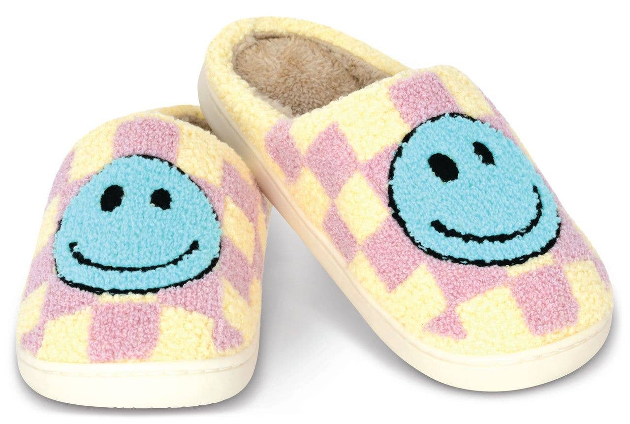 Happy Check Slippers Small