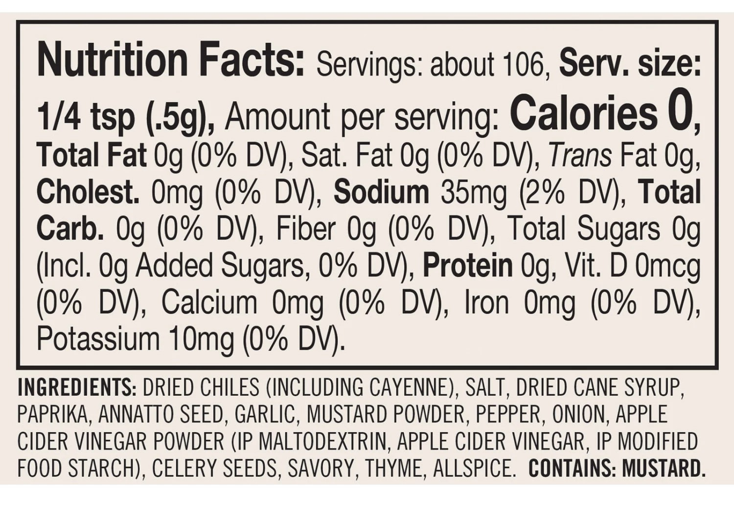 Nashville Hot Seasoning