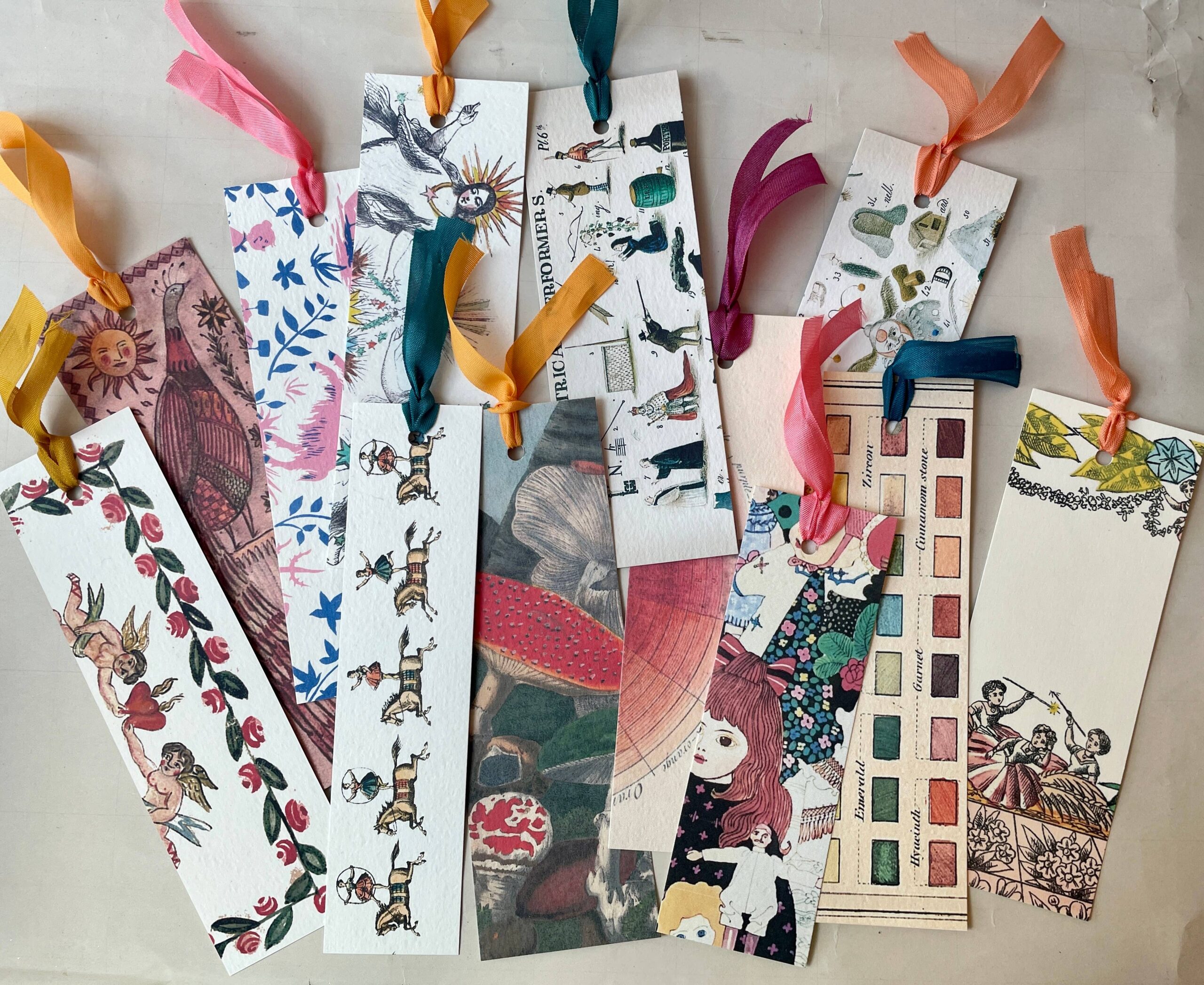 Parcel Printed Bookmarks