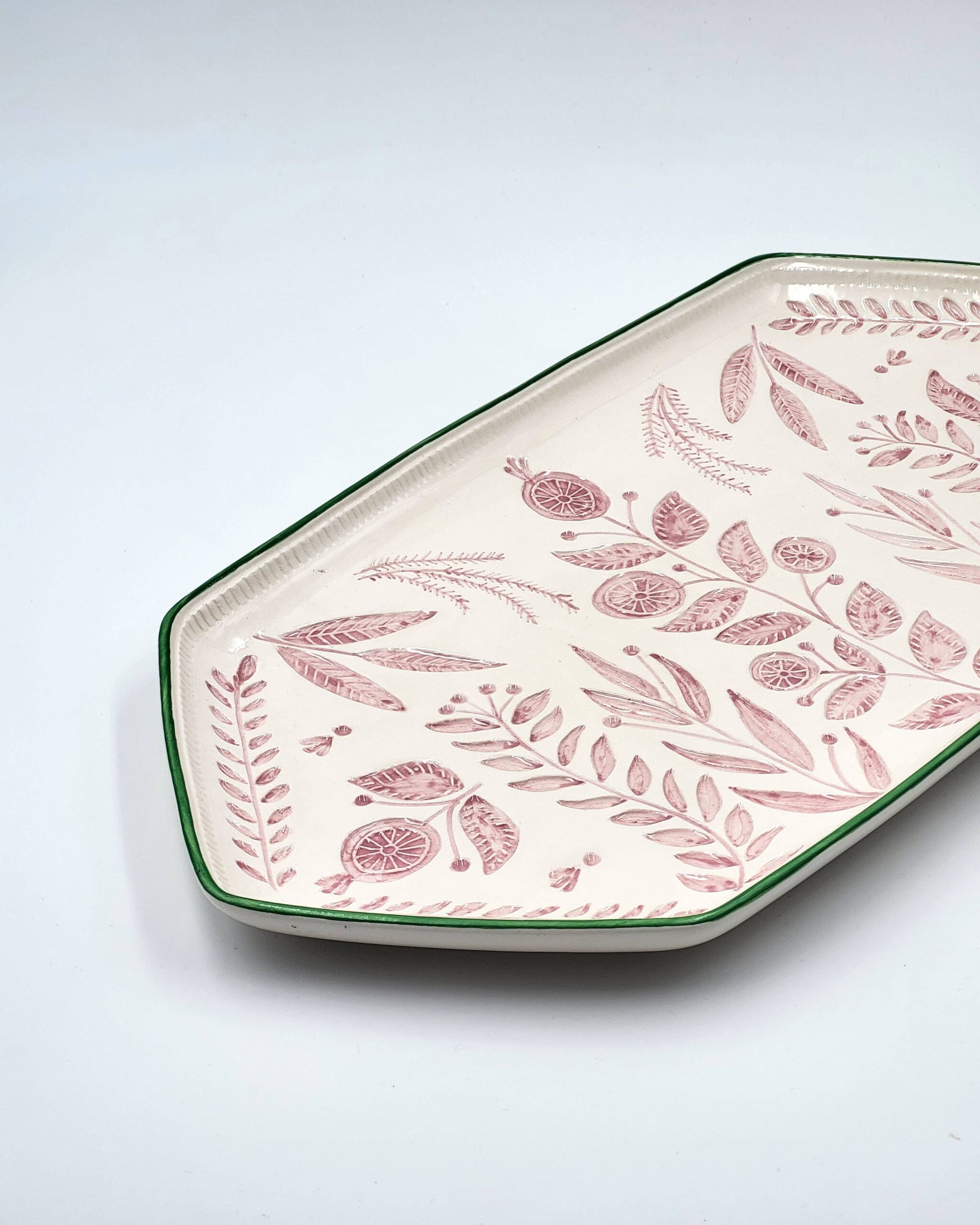 Pó de Barro - Serving Platter Green