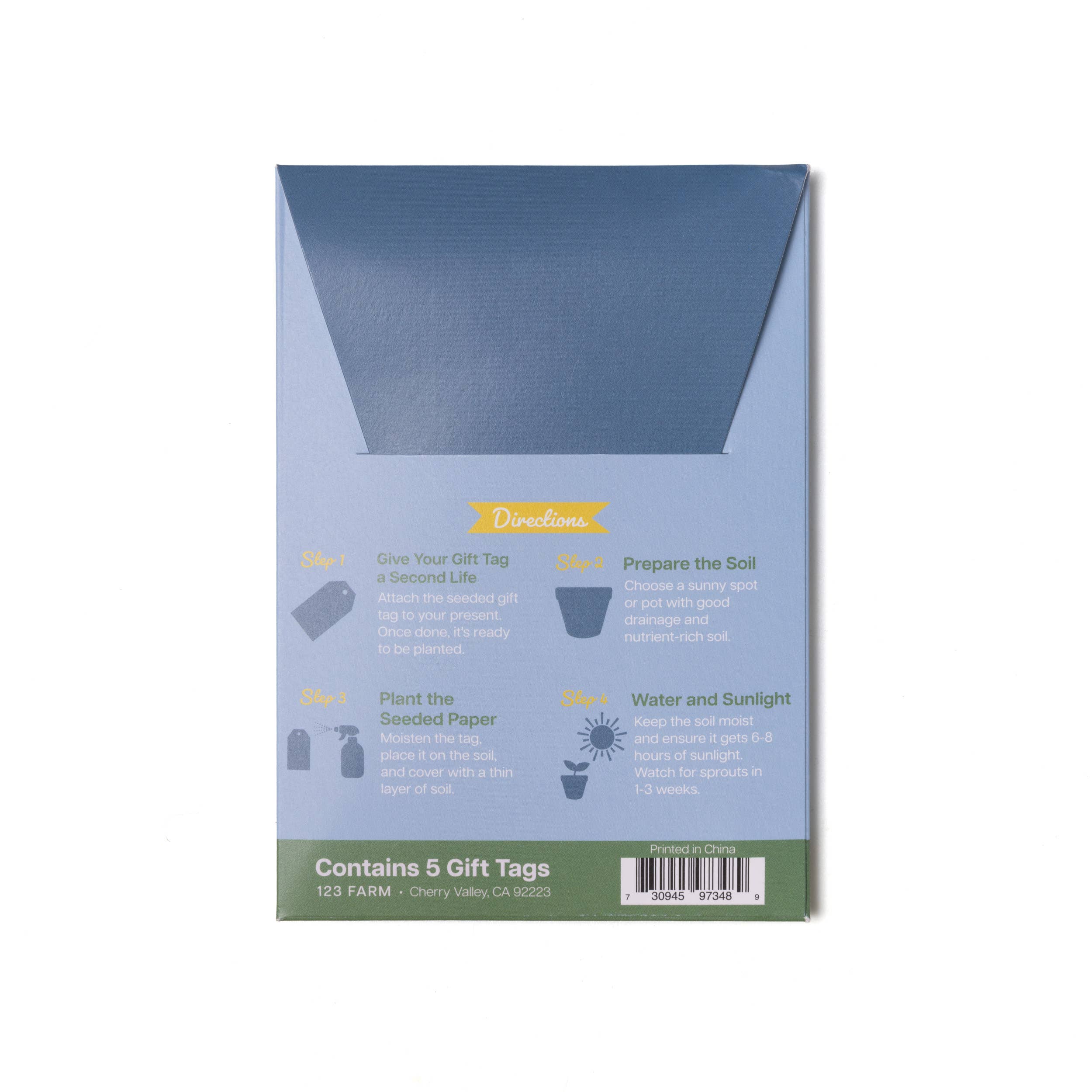 Plantable Seed Gift Tags - Vintage Seed Design, 5 Gift Tags: Lavender - Image 16