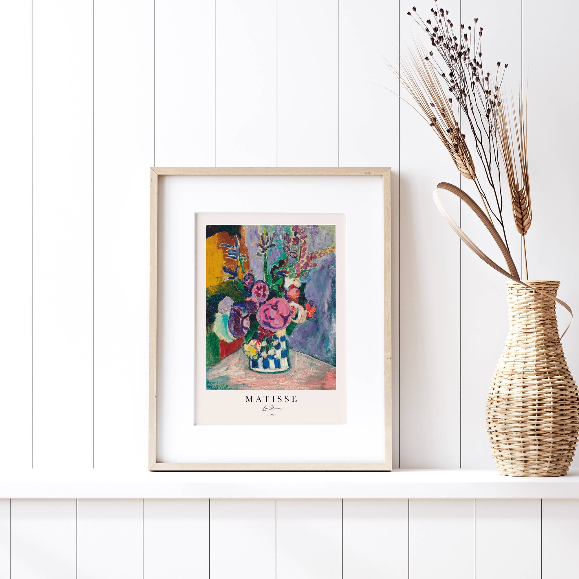 Sugar & Canvas - Henri Matisse Les Pivoines 1907 Art Print M150 - Image 4