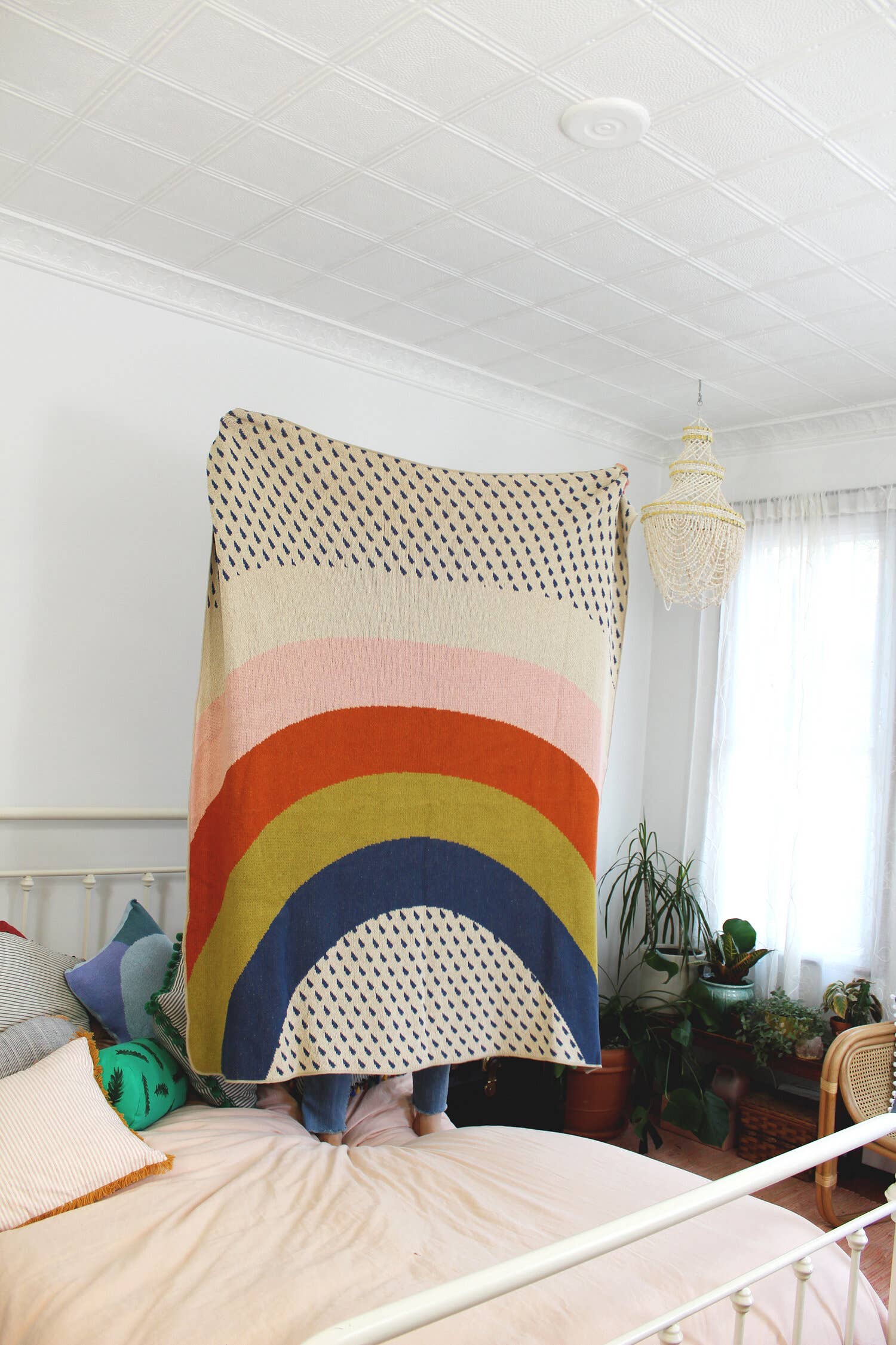 Calhoun & Co. - Rainbow Throw Blanket - Image 6