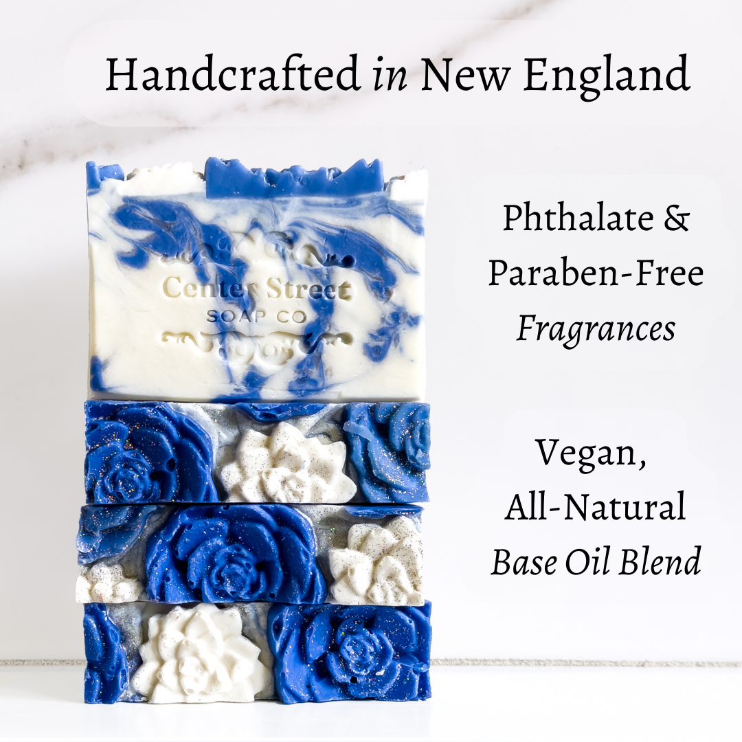 Center Street Soap Co - Winter Garden Handmade Soap Bar - 4oz - Image 5