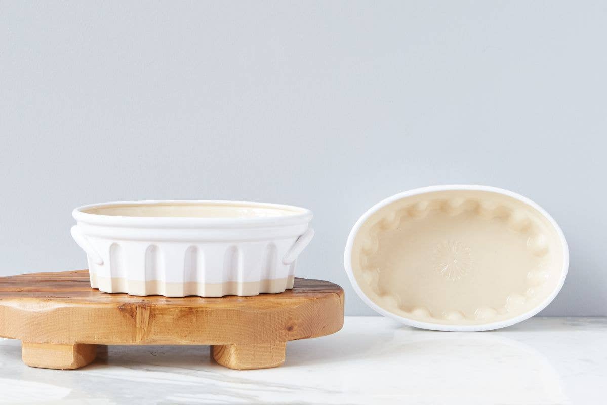 etúHOME - White Oval Baker