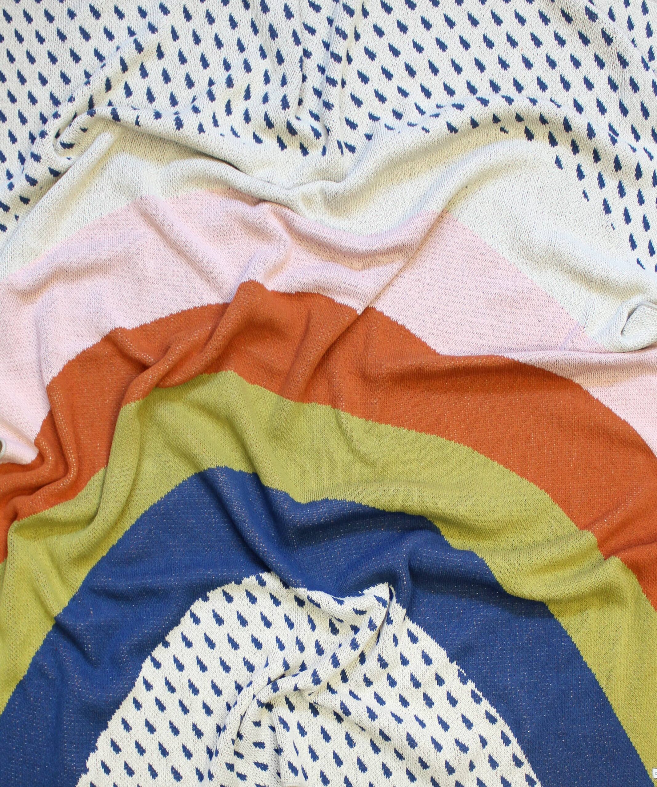 Calhoun & Co. - Rainbow Throw Blanket - Image 4