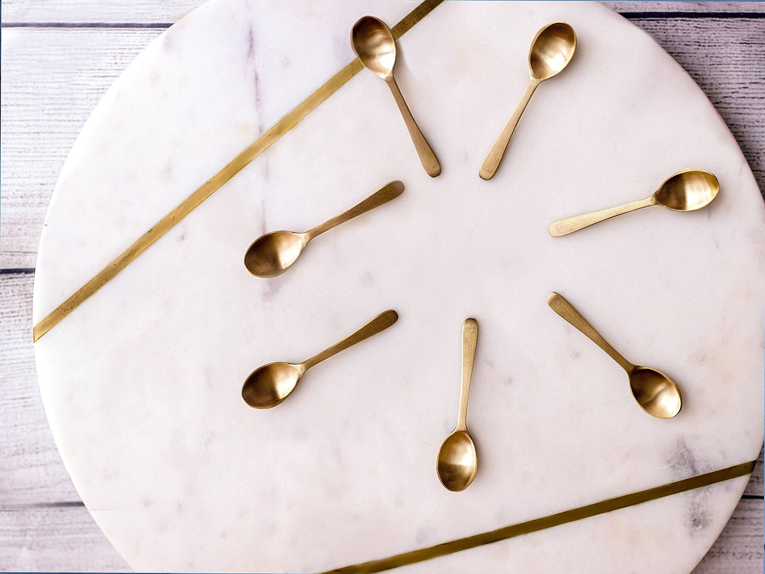 Handmade Artisanal Brass Spoons (50 Spoons) - Image 2