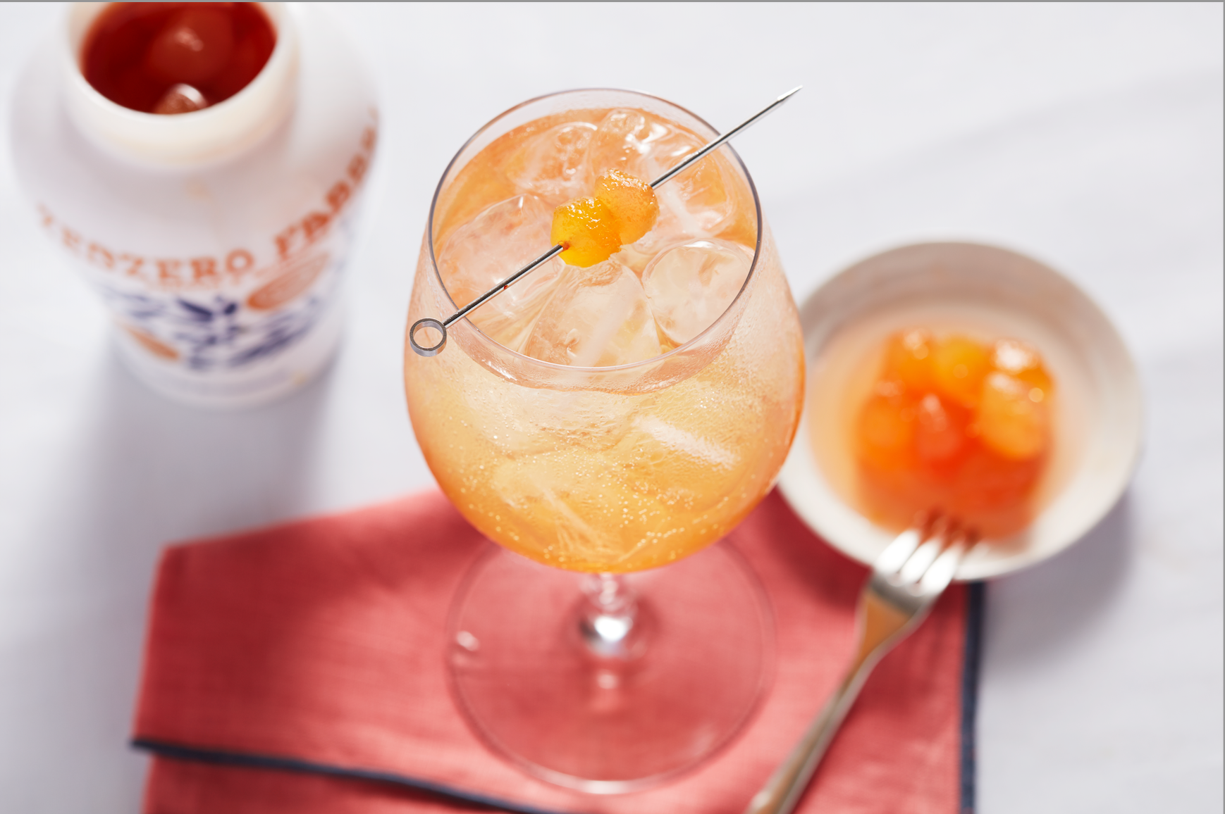 Gourmet Food Solutions, Inc. - Candied Ginger in Syrup - Fabbri 230g glass jar - Image 2