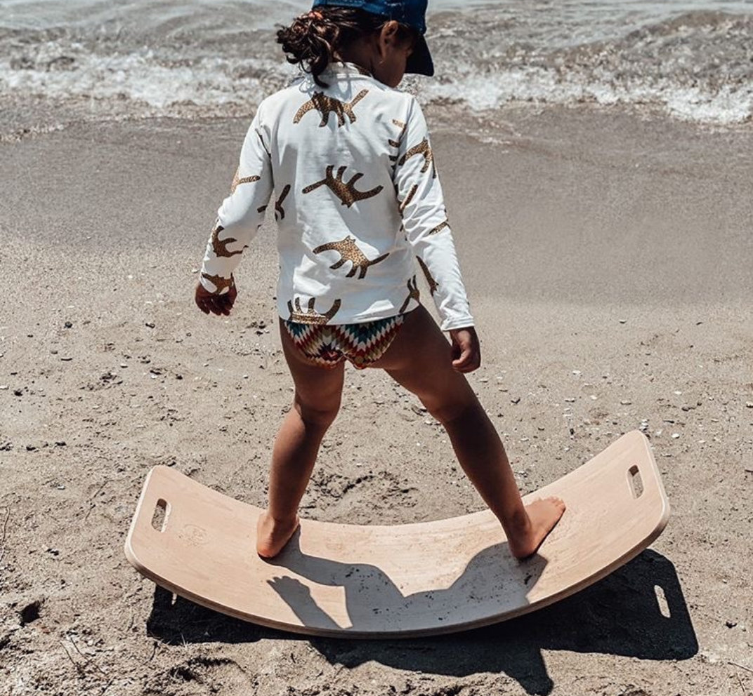 Curve Lab - Major Arc Wooden Balance Board for Kids - Image 4