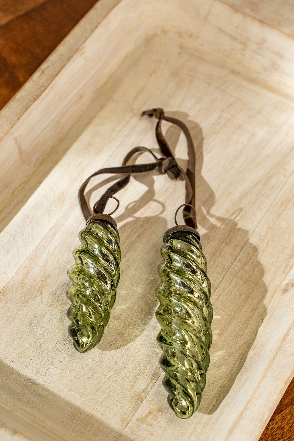 Icicle Ornament S, Jade - Image 2