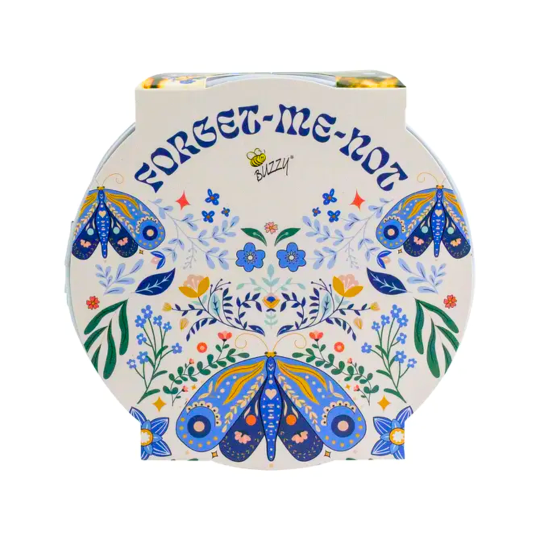 Painted Flower Grow Pail - Forget-Me-Not Grow Kit - Image 2