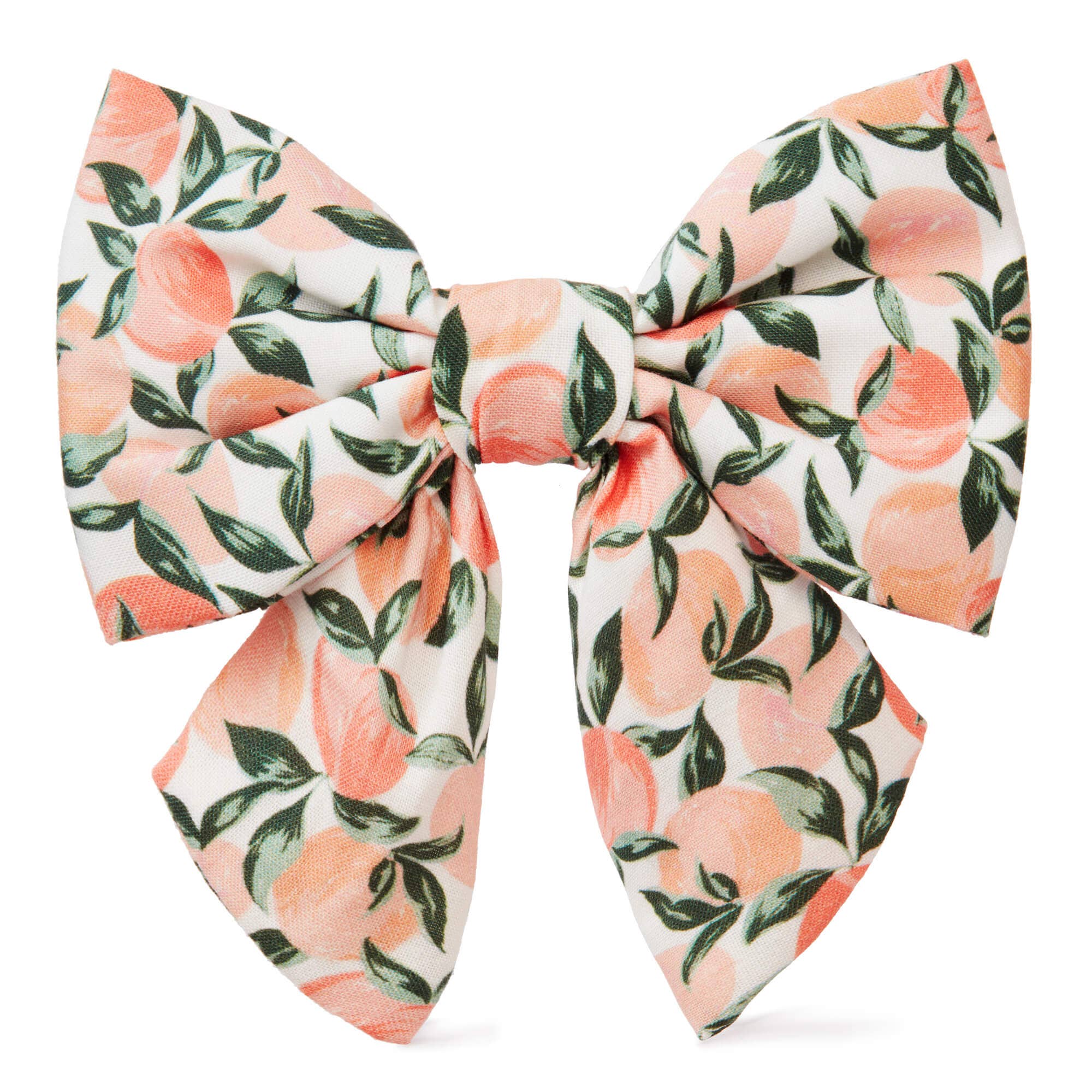 Peaches and Cream Lady Dog Bow: Small