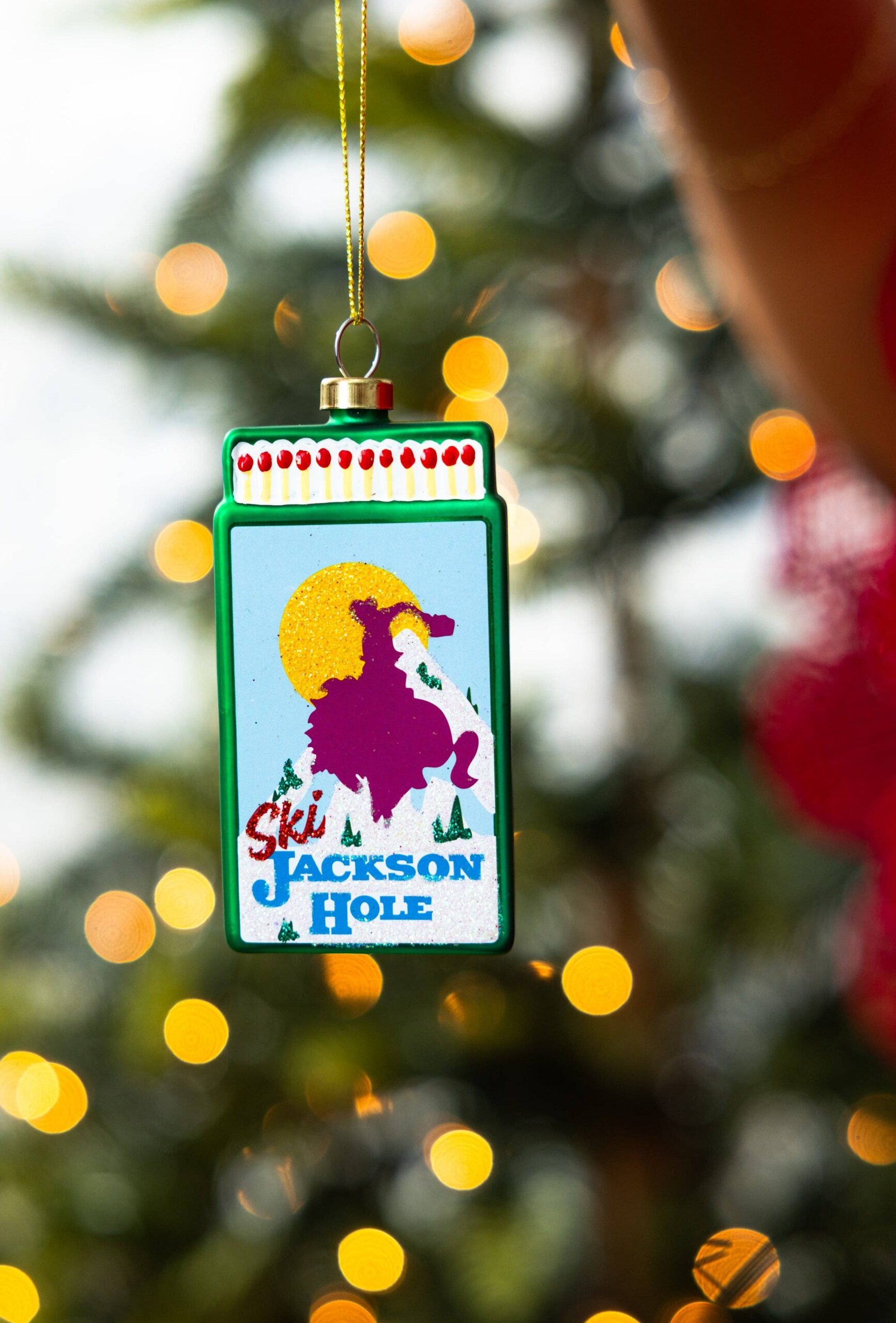 Matchbook Ornament - Jackson Hole - Image 2