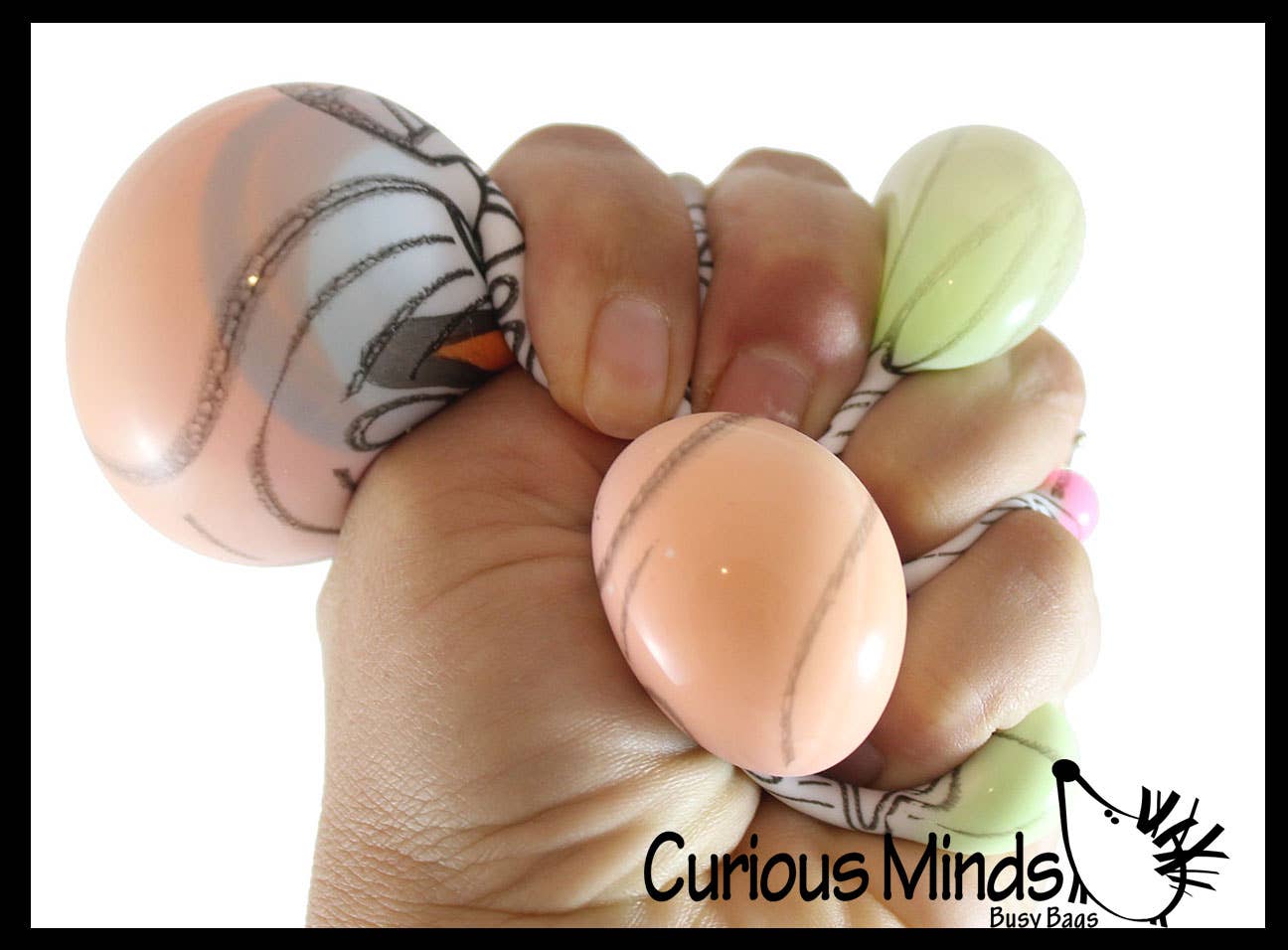 Nee-Doh Press-Doh Blank Black and White Color Changing Soft - Image 16