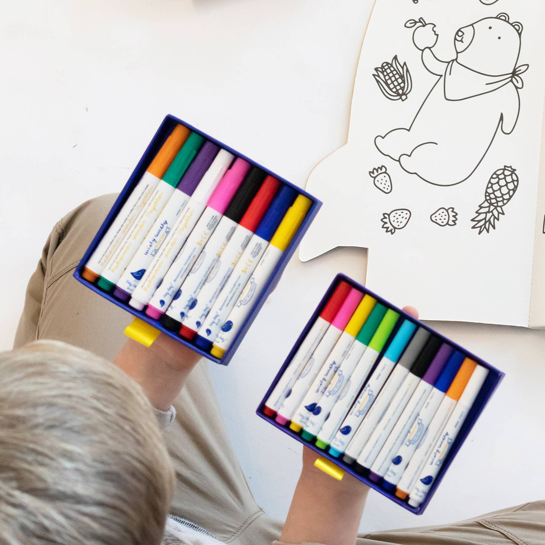 Wishy Washy Markers MINI - Set of 12 Assorted Colors - Image 9