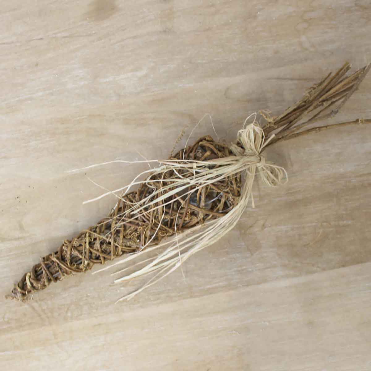 Willow Carrot   Natural   3x16