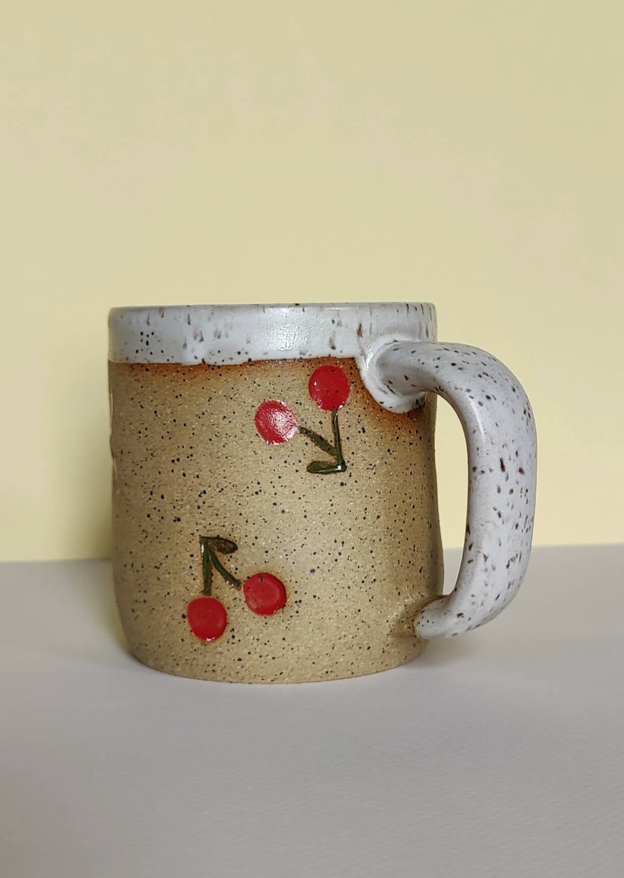 Osso Ceramics - Cherry Stamped Mug