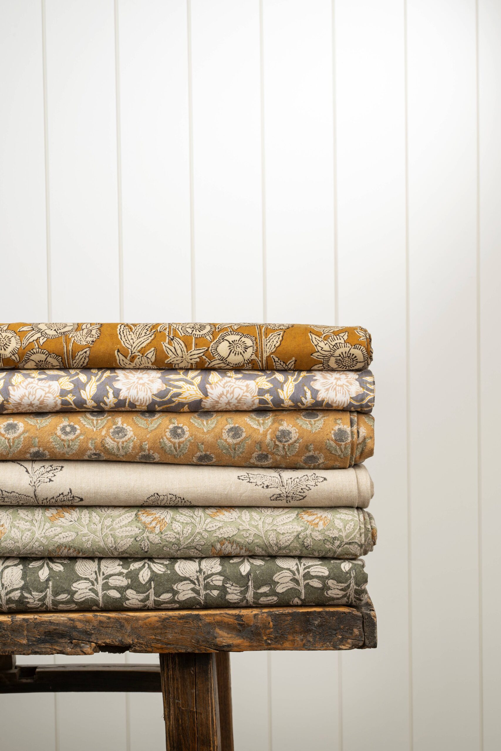 Rosa Block Print Tablecloth - Image 3