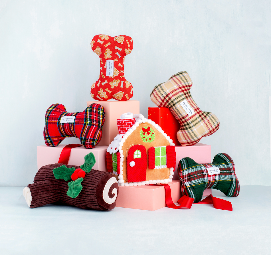 Gingerbread House Interactive Snuffle Holiday Dog Toy - Image 5