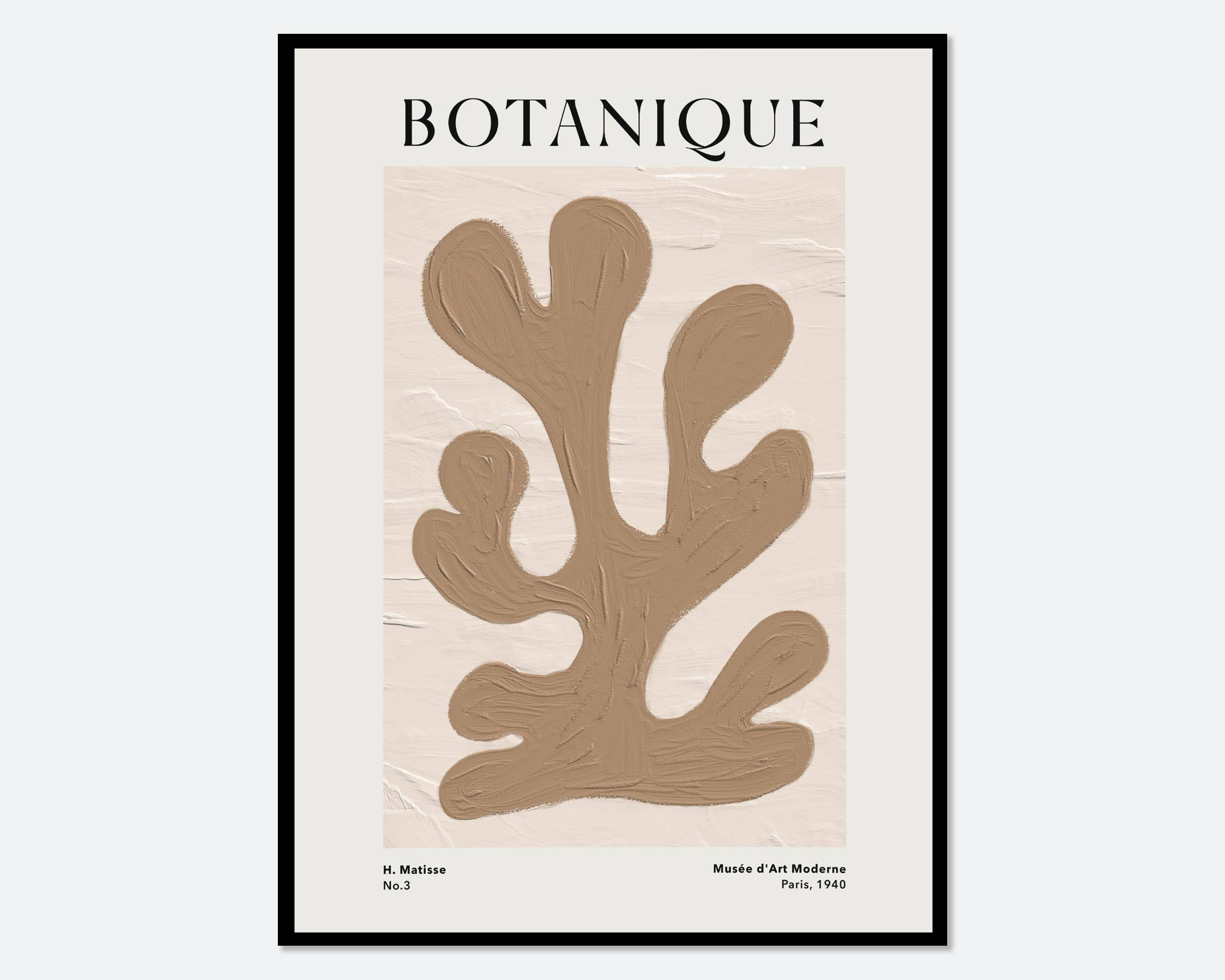 Sugar & Canvas - Henri Matisse Cut Outs Vintage Abstract Wall Art Print M163