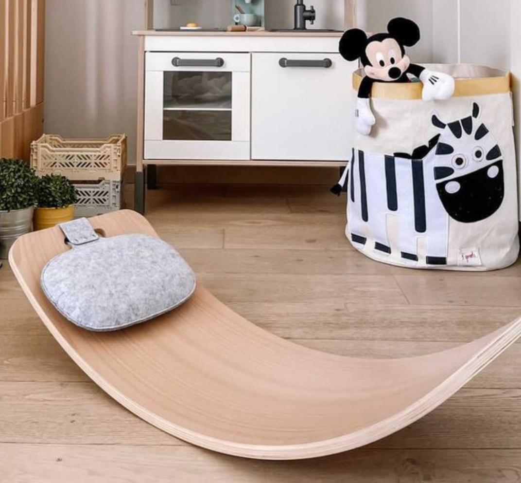 Curve Lab - Gray Felt Pillow