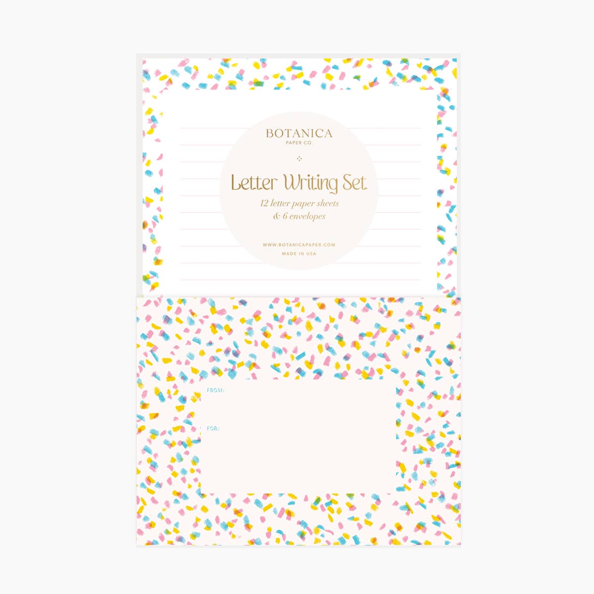CONFETTI / Letter Writing Set