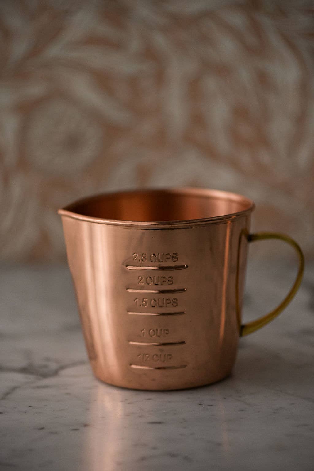 Galley and Fen - Copper Liquid Measuring Cup - 2.5 Cup