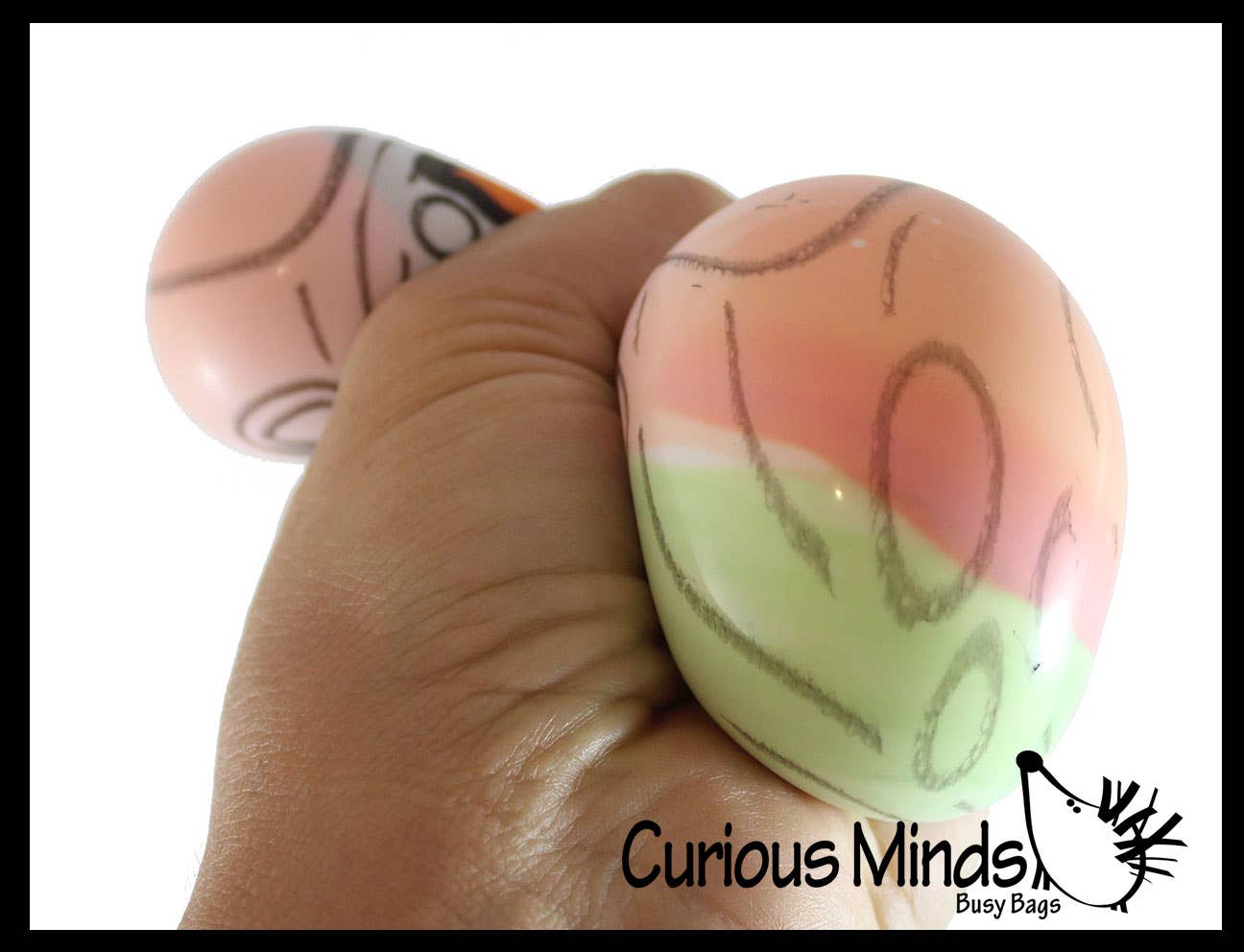 Nee-Doh Press-Doh Blank Black and White Color Changing Soft - Image 17