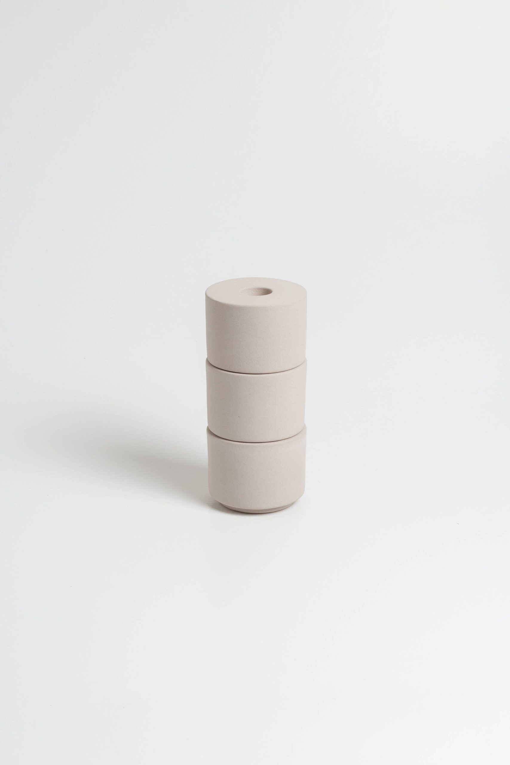 o cactuu - Modular candle holder Grey - NEW - Ceramic - Image 3