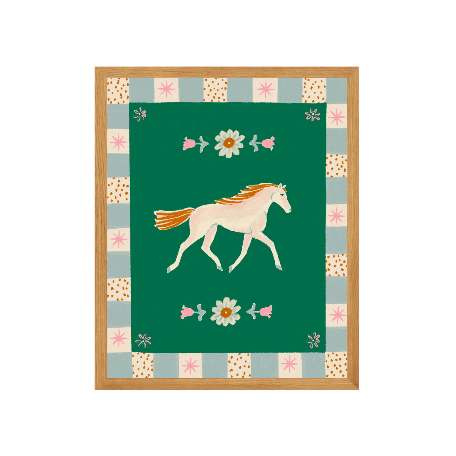 Samantha Johnson Illustration - Horse Art Print