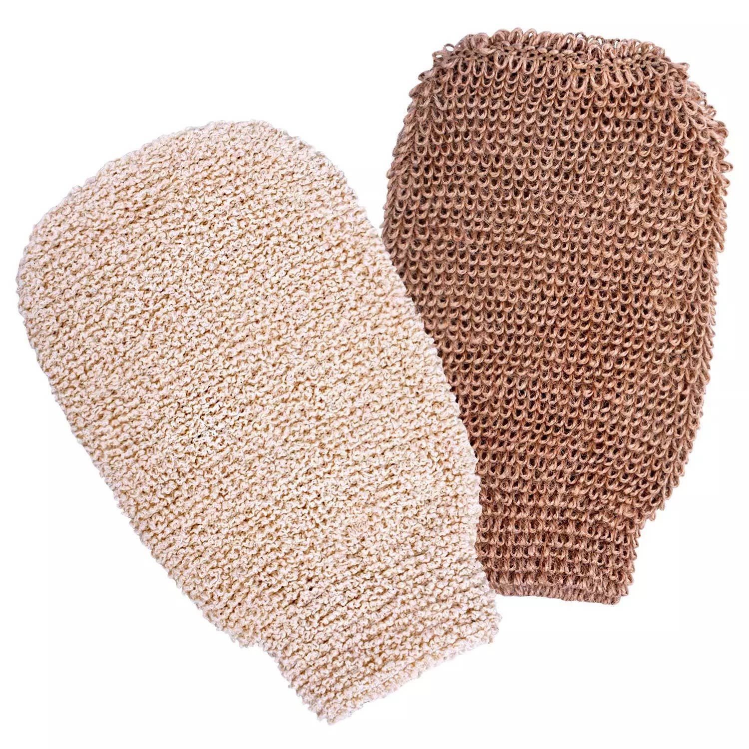 EcoFreax - Bath hemp fiber body exfoliating scrubber glove - Image 8