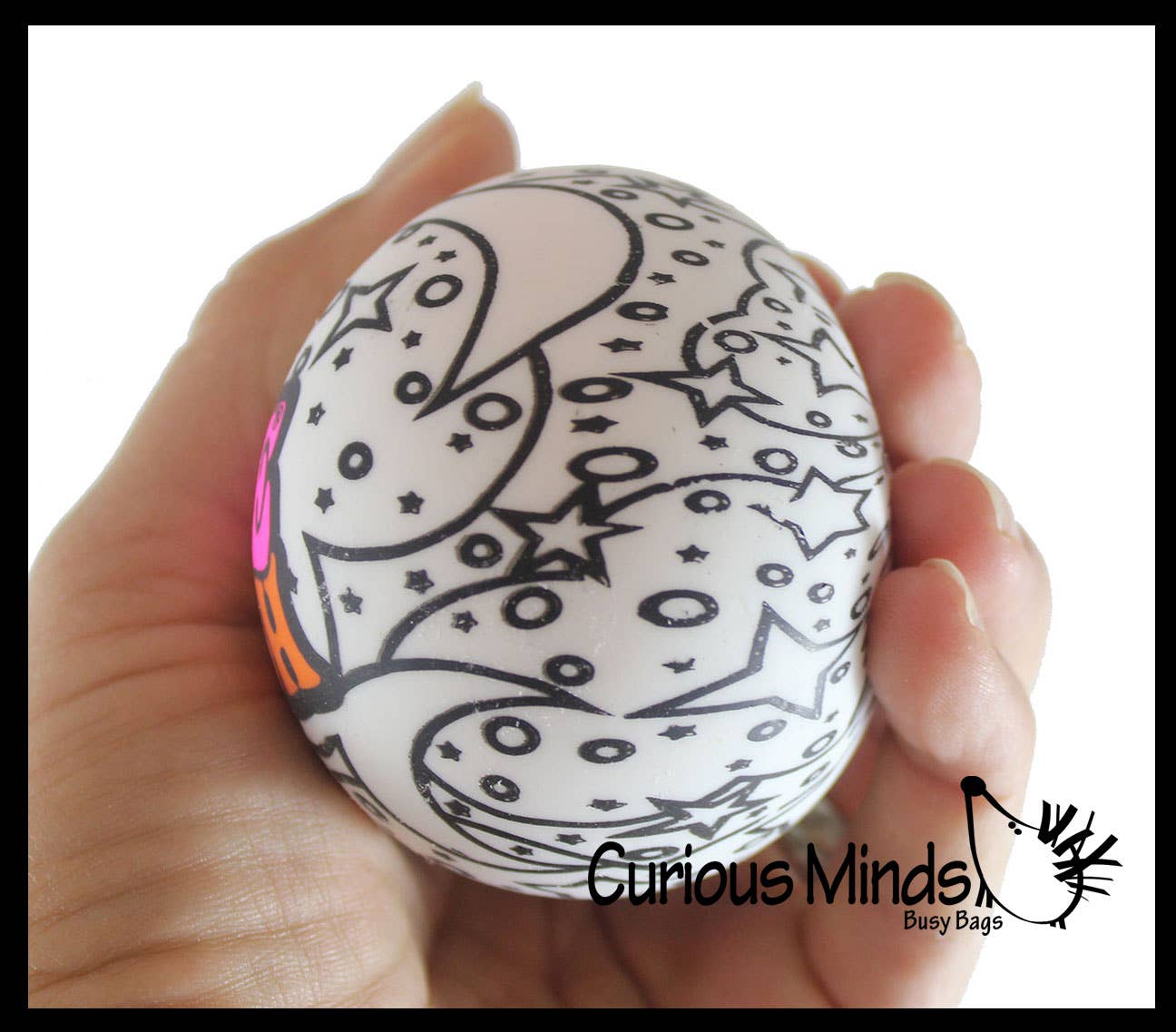 Nee-Doh Press-Doh Blank Black and White Color Changing Soft - Image 9