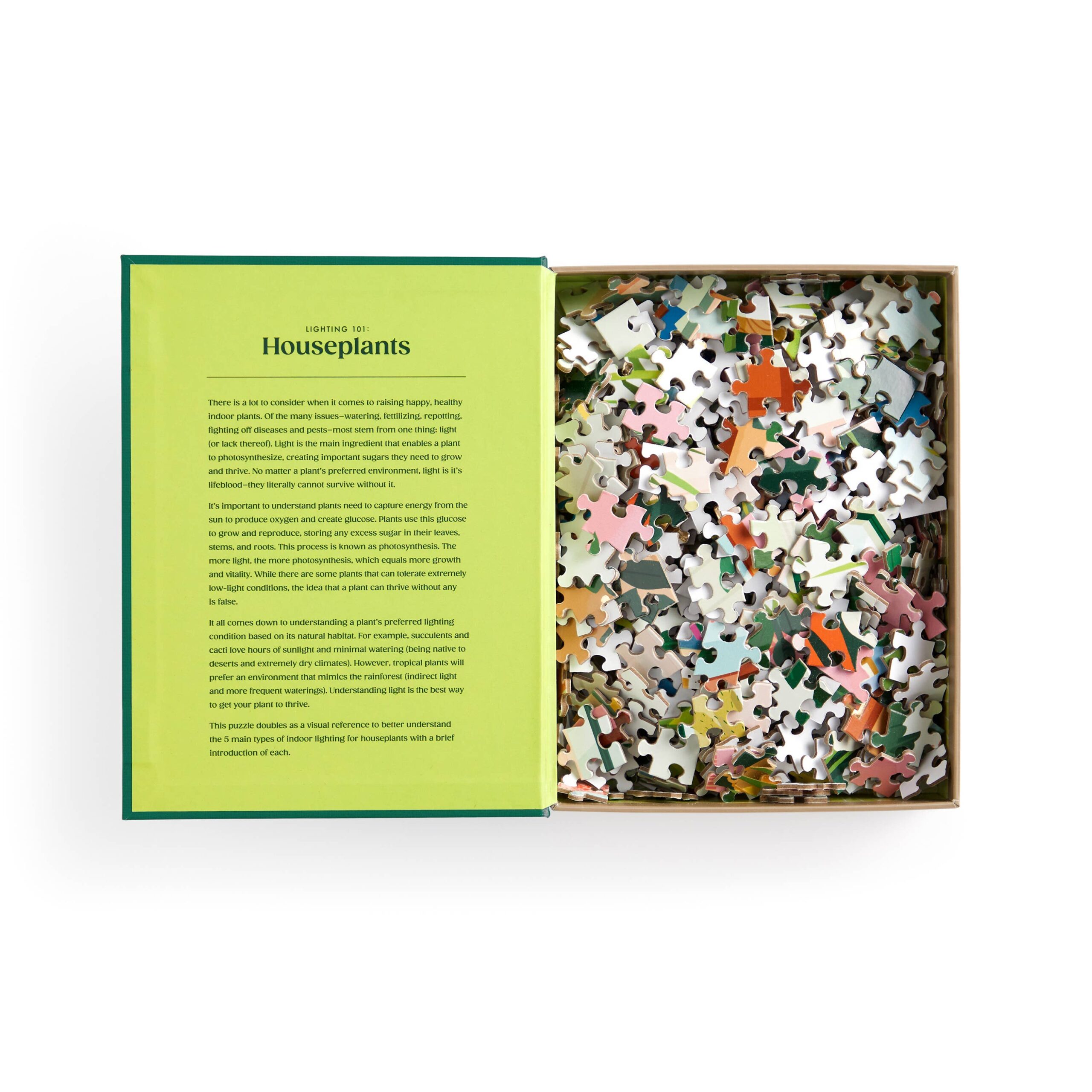 Lighting 101: Houseplants 500 Piece Book Puzzle - Image 3