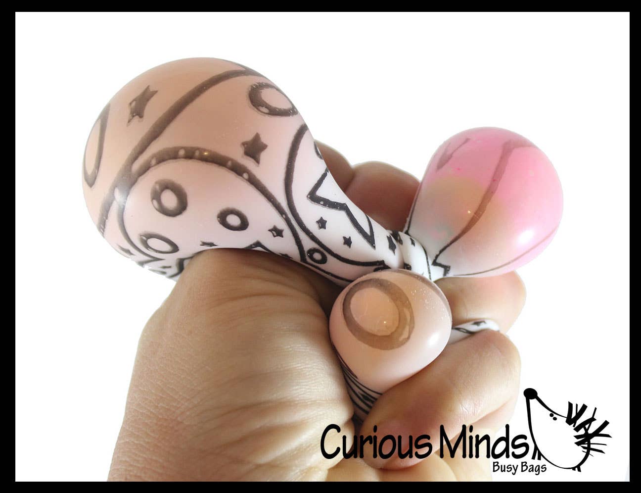 Nee-Doh Press-Doh Blank Black and White Color Changing Soft - Image 10