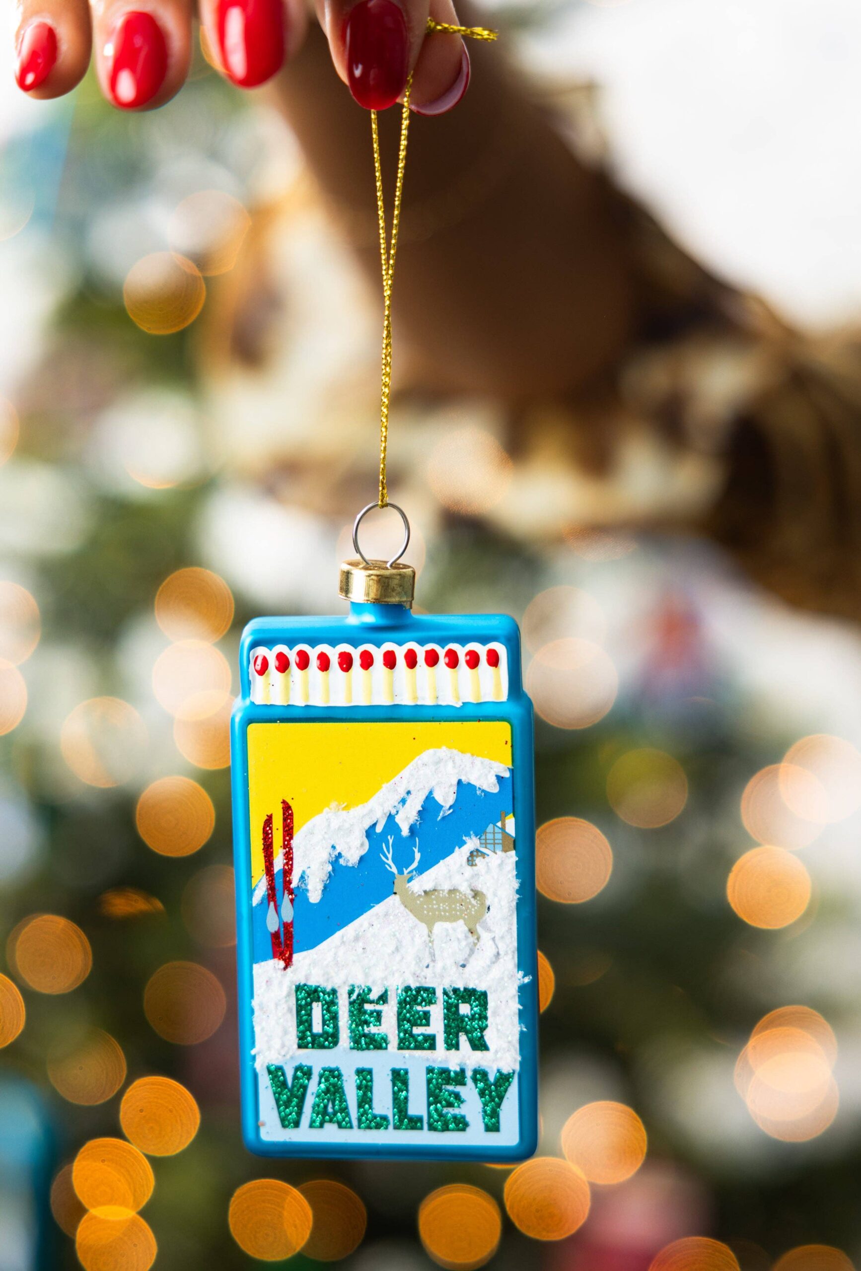 Matchbook Ornament - Deer Valley - Image 2