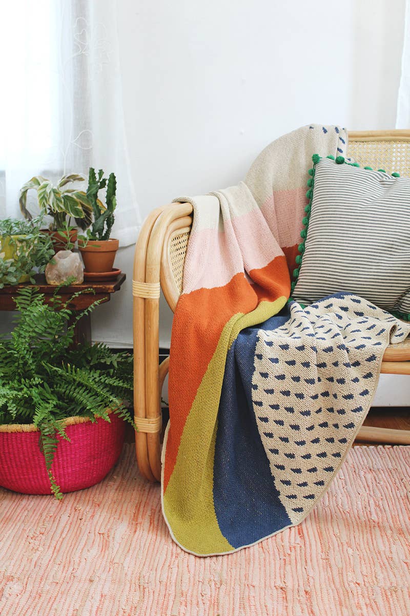 Calhoun & Co. - Rainbow Throw Blanket - Image 3