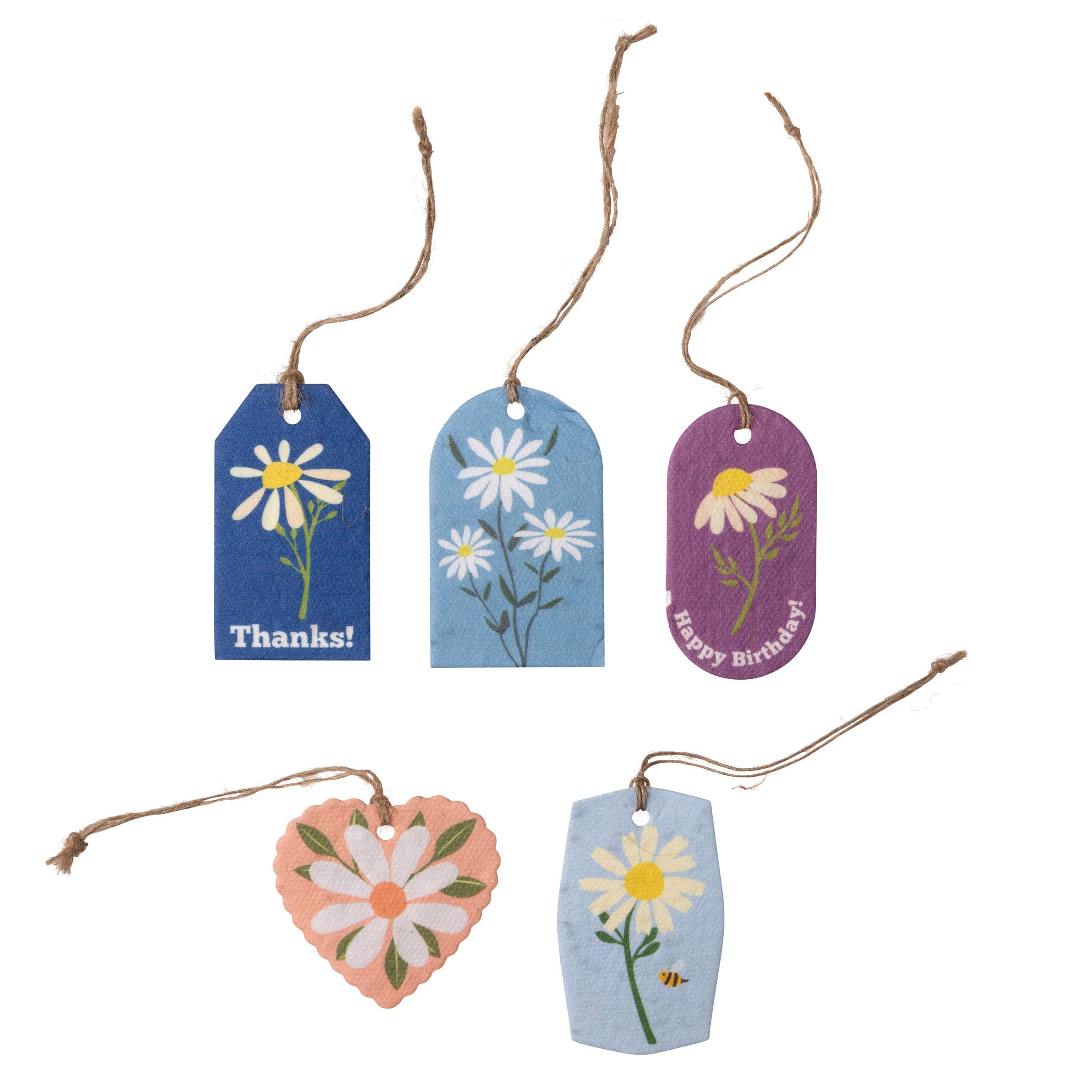 Plantable Seed Gift Tags - Vintage Seed Design, 5 Gift Tags: Lavender - Image 17
