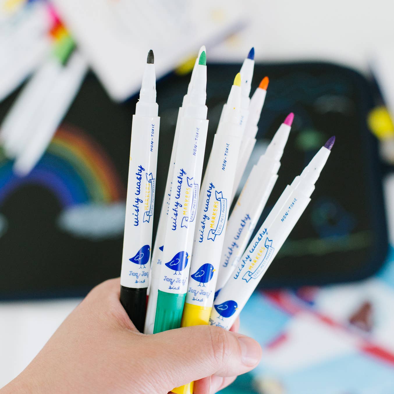 Wishy Washy Markers MINI - Set of 12 Assorted Colors - Image 7